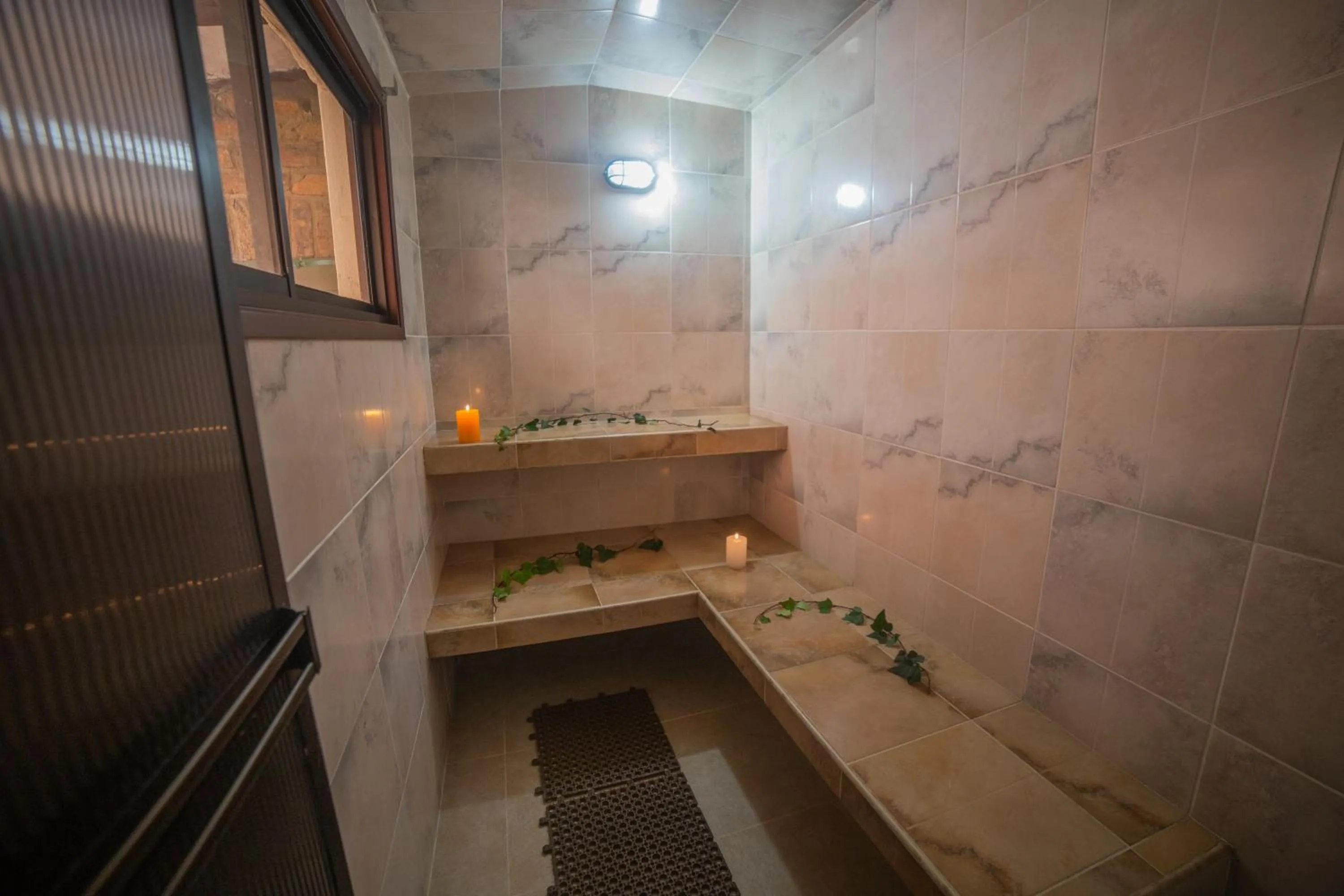 Steam room in Hotel Muisca