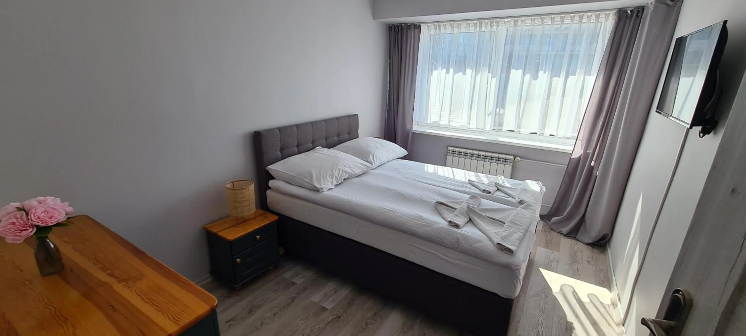 Bed in Ośrodek Wypoczynkowy Gwarek Ustronie Morskie