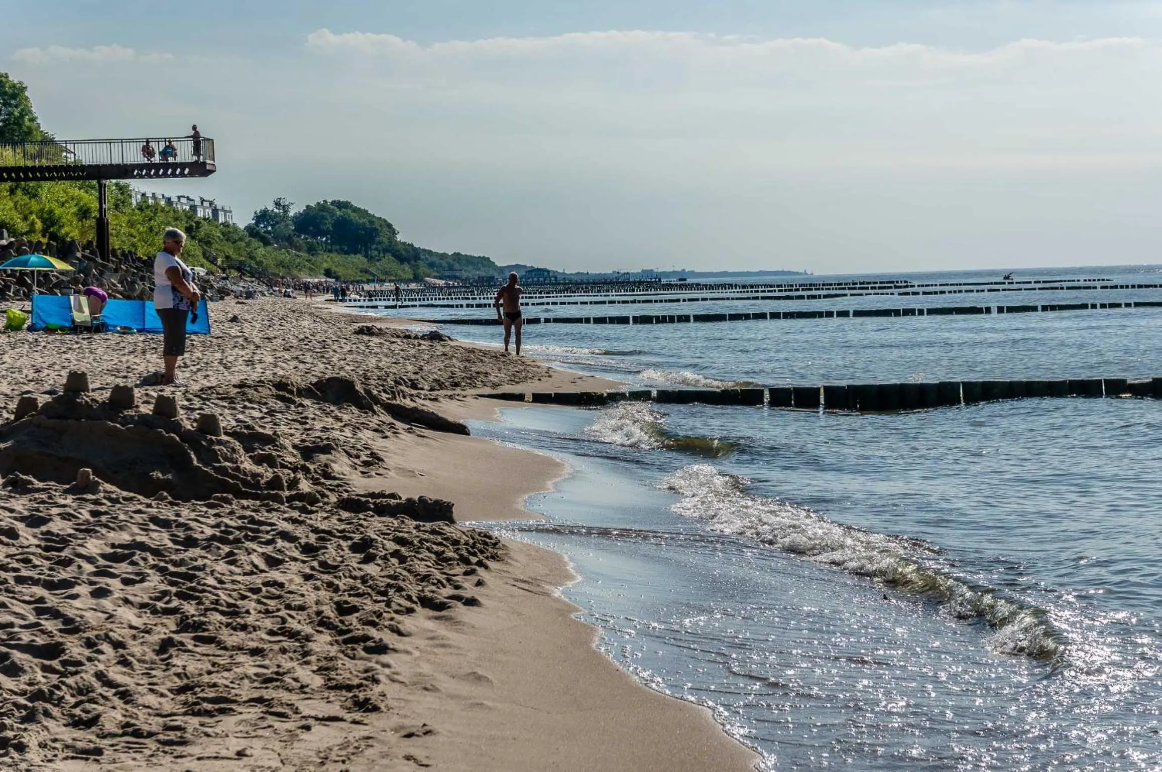 Beach in Ośrodek Wypoczynkowy Gwarek Ustronie Morskie