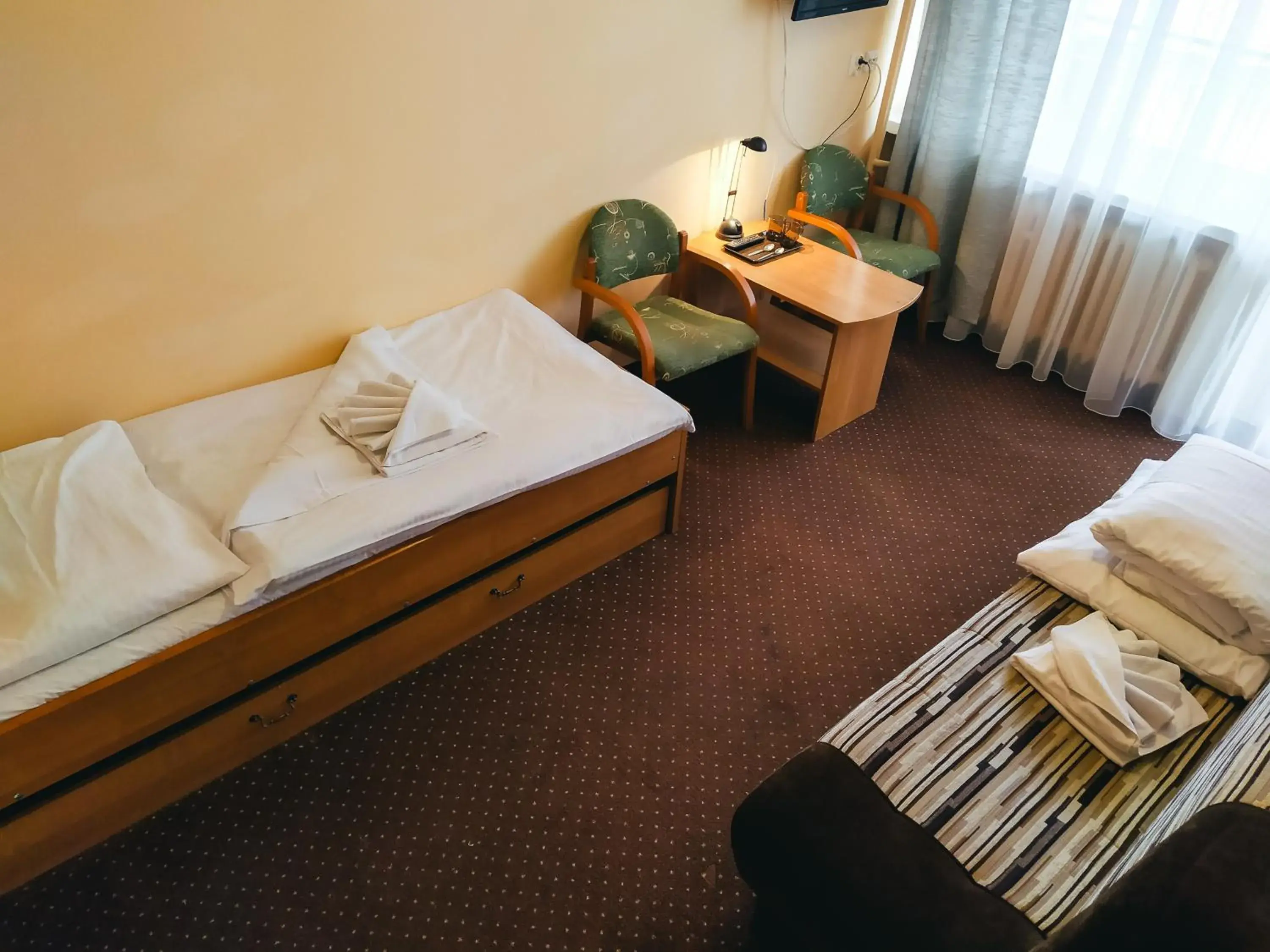 Twin Room ( single bed+ sofa) in Ośrodek Wypoczynkowy Gwarek Ustronie Morskie Twin Room ( single bed+ sofa) in Ośrodek Wypoczynkowy Gwarek Ustronie Morskie