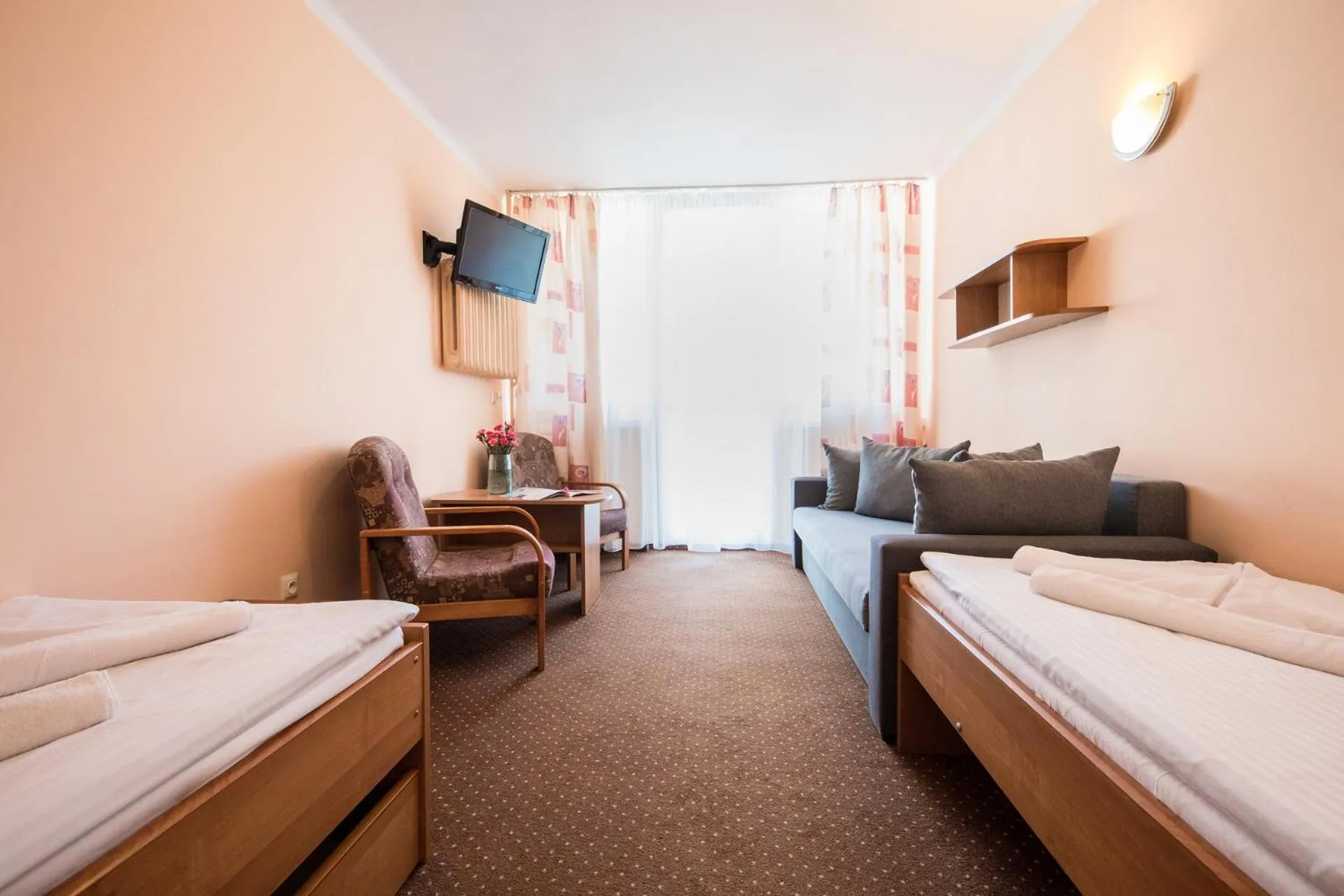 Photo of the whole room, Bed in Ośrodek Wypoczynkowy Gwarek Ustronie Morskie