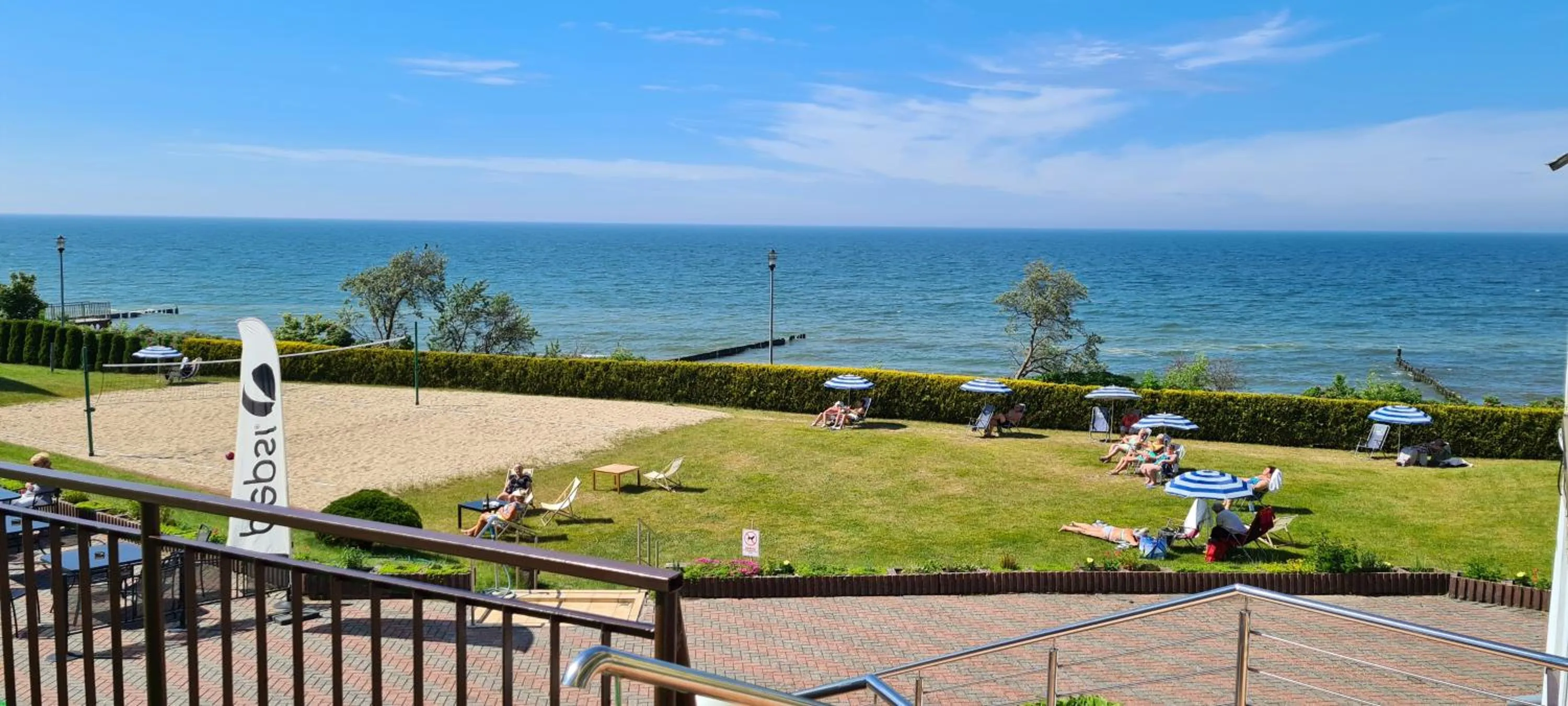 Garden view in Ośrodek Wypoczynkowy Gwarek Ustronie Morskie