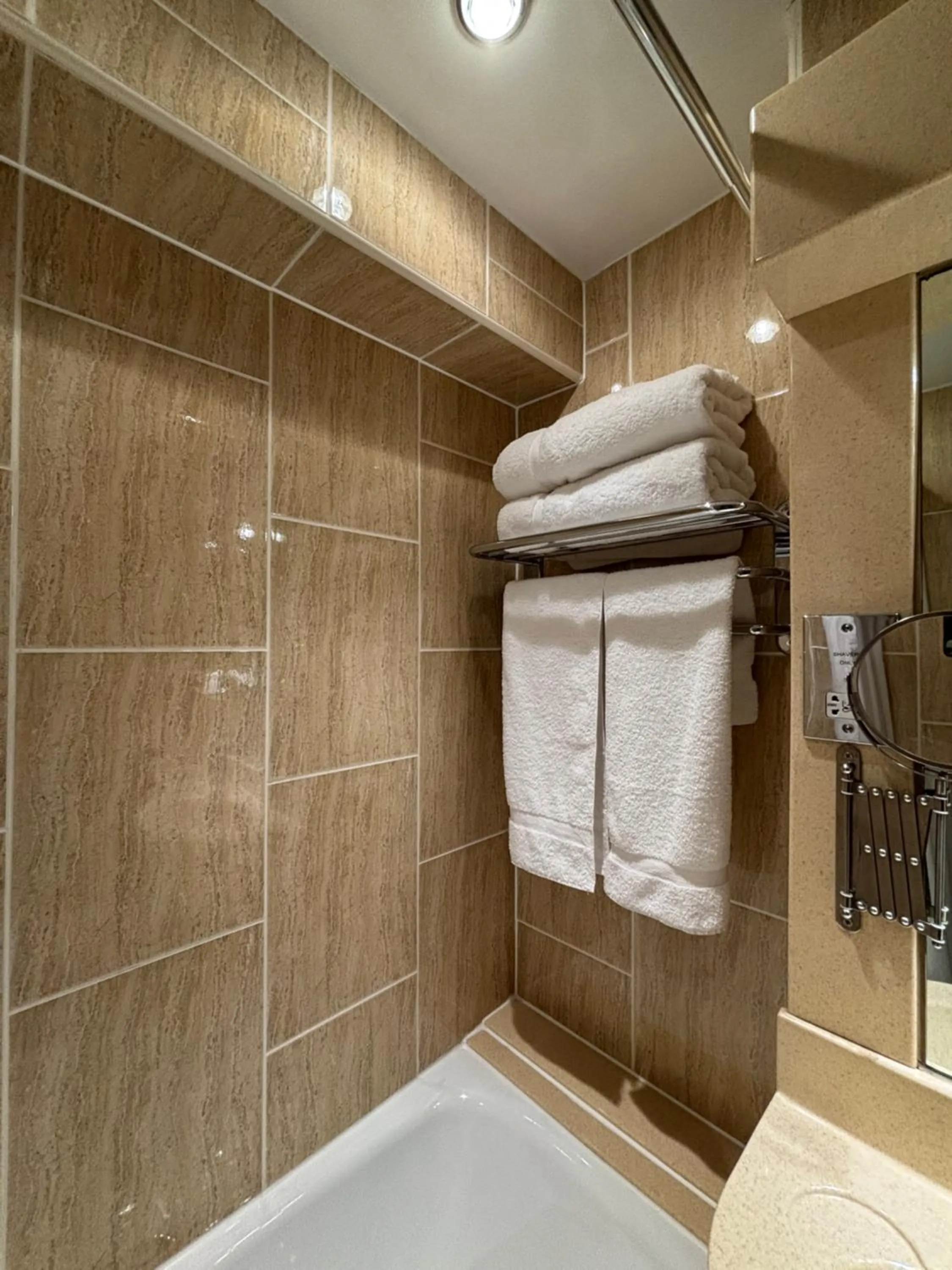 Bathroom in The Liner at Liverpool