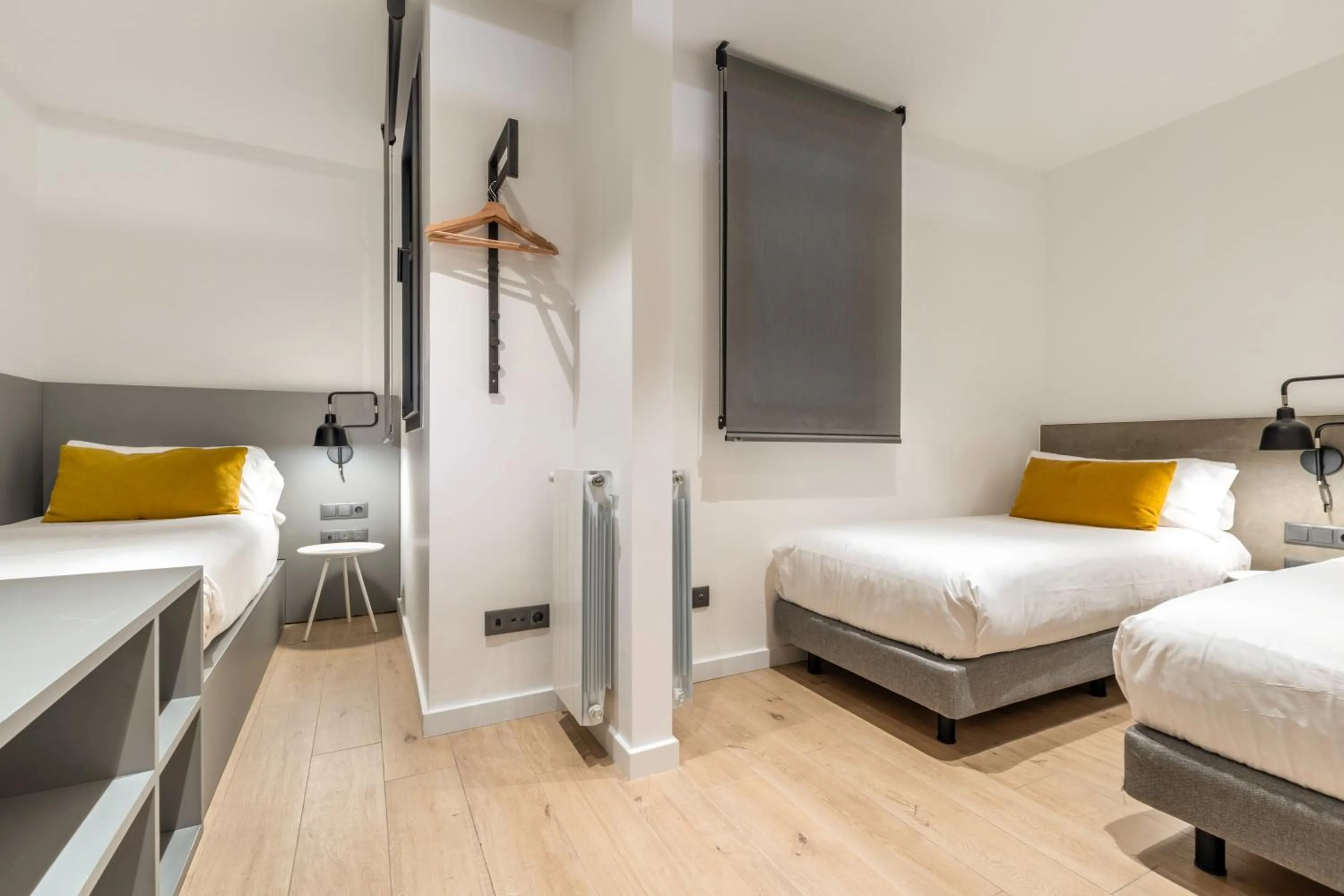 Bed in Aspasios Sagrada Familia Apartments