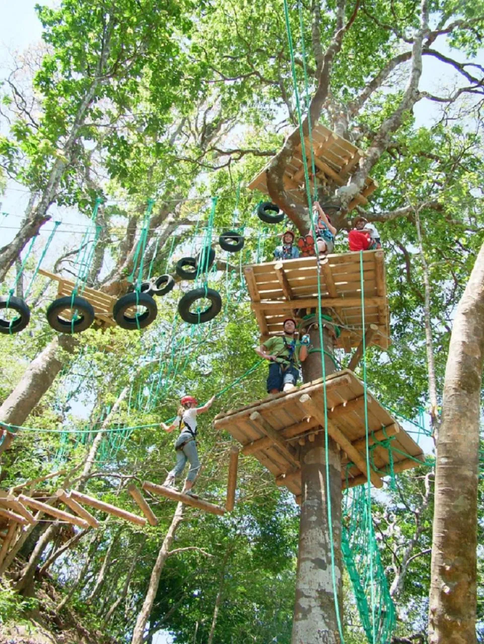 People in Adventure Park & Hotel Vista Golfo