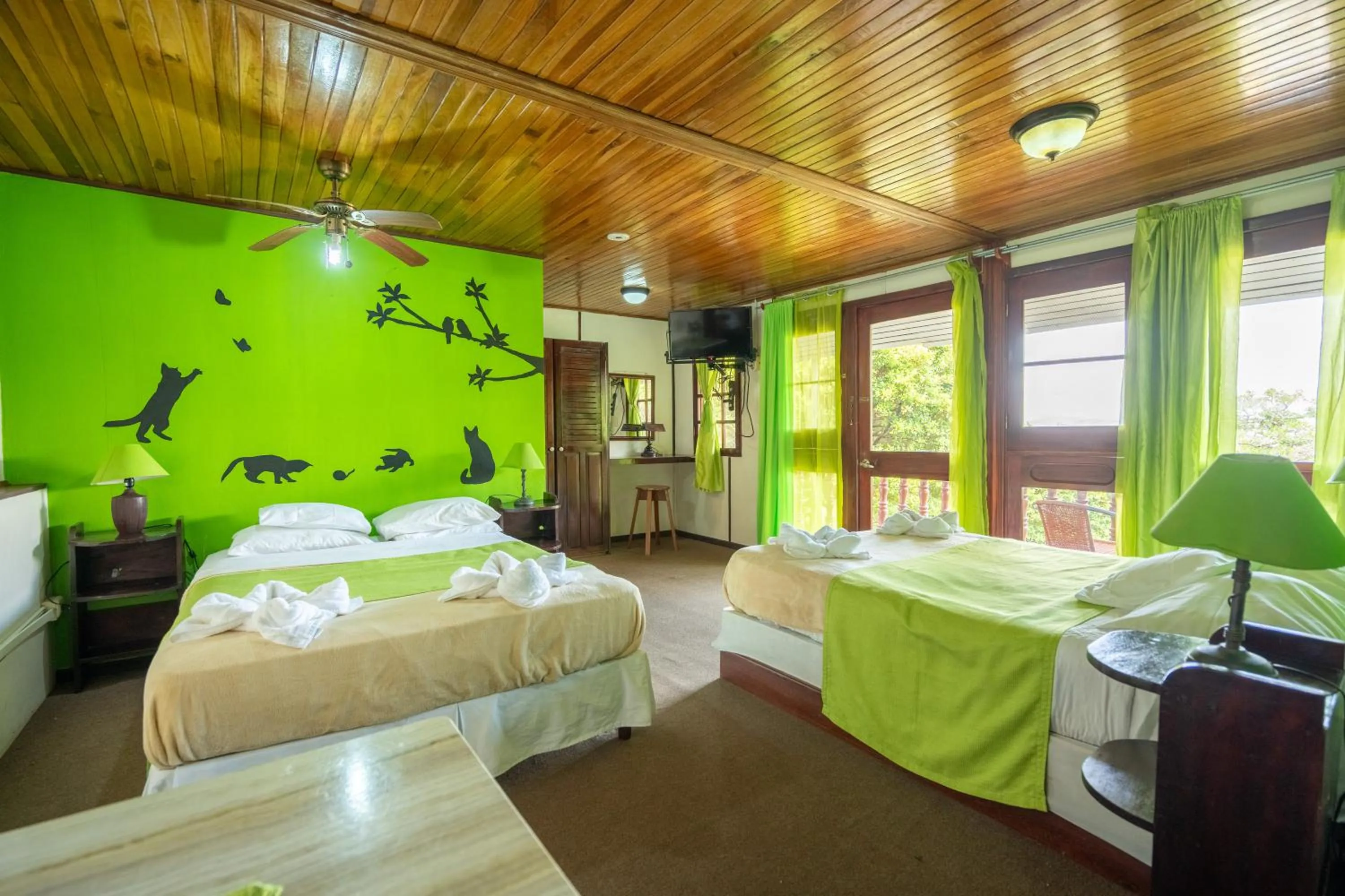 Bed in Adventure Park & Hotel Vista Golfo