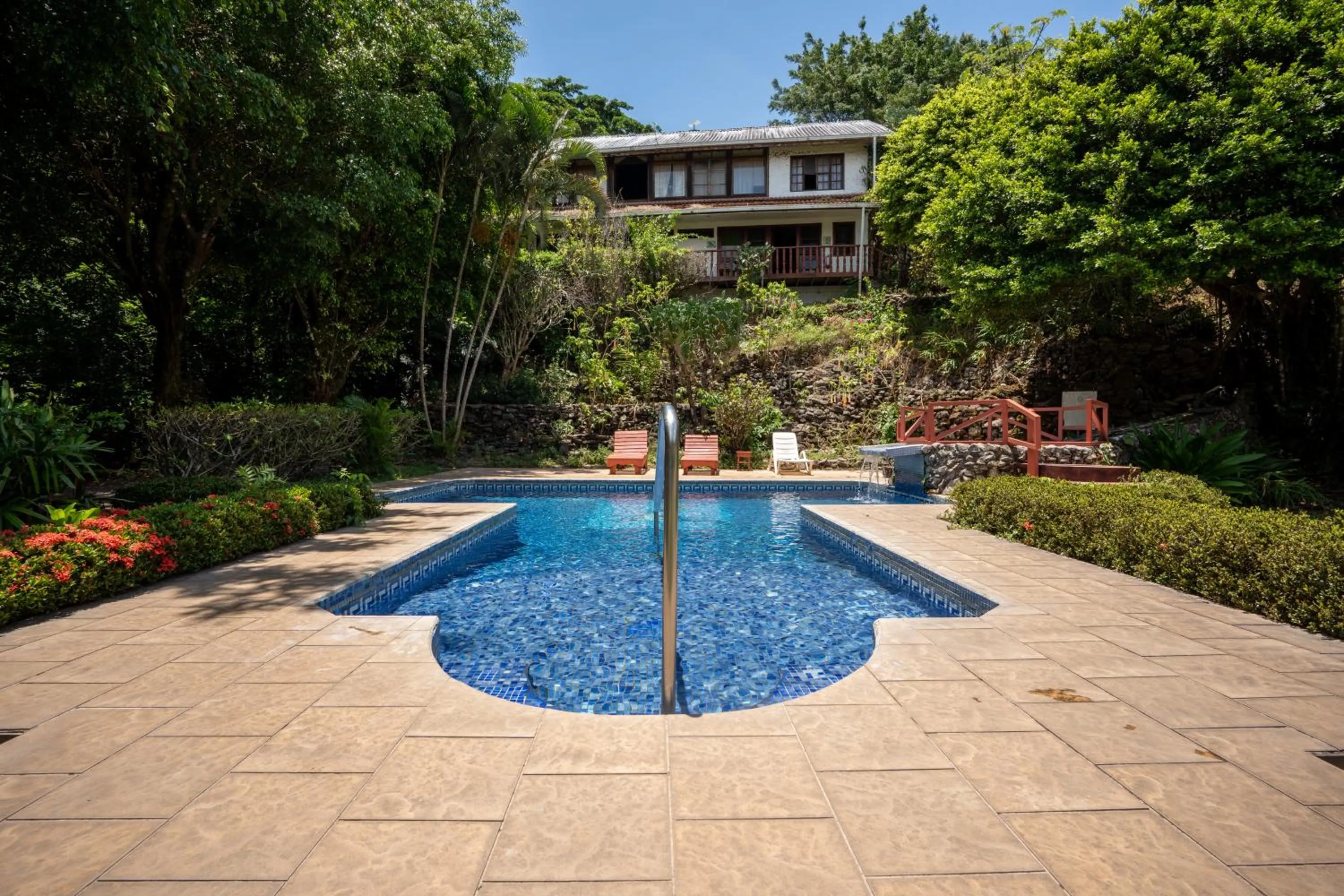 Pool view in Adventure Park & Hotel Vista Golfo