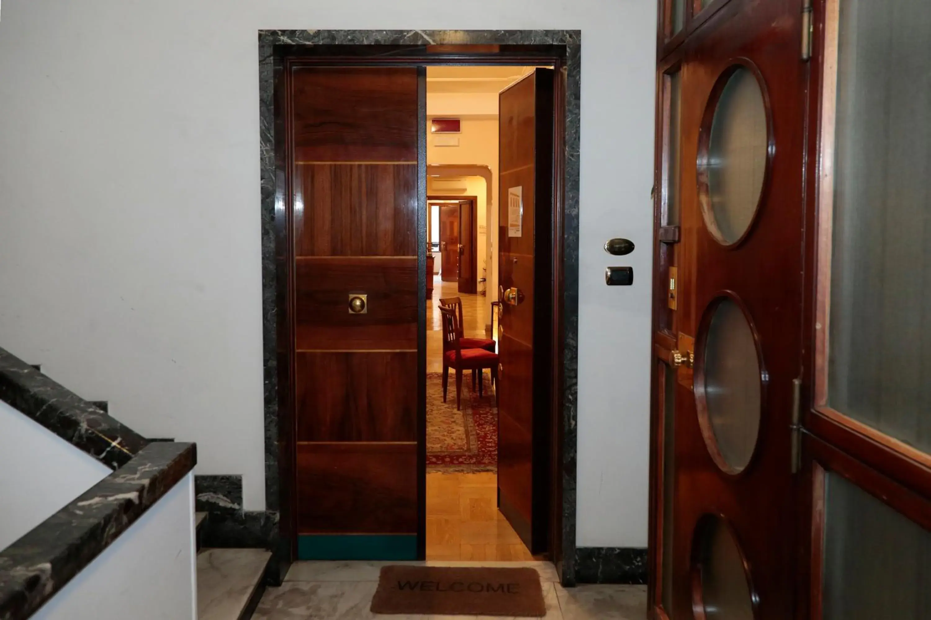 Facade/entrance in Residenza Delle Arti Facade/entrance in Residenza Delle Arti