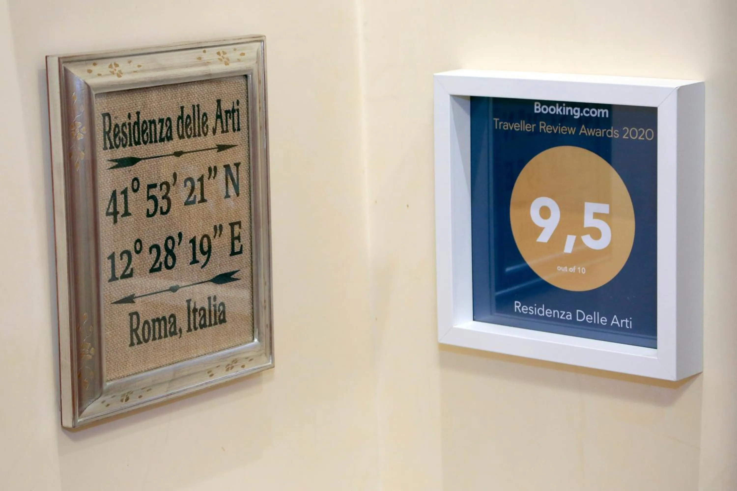 Certificate/Award in Residenza Delle Arti