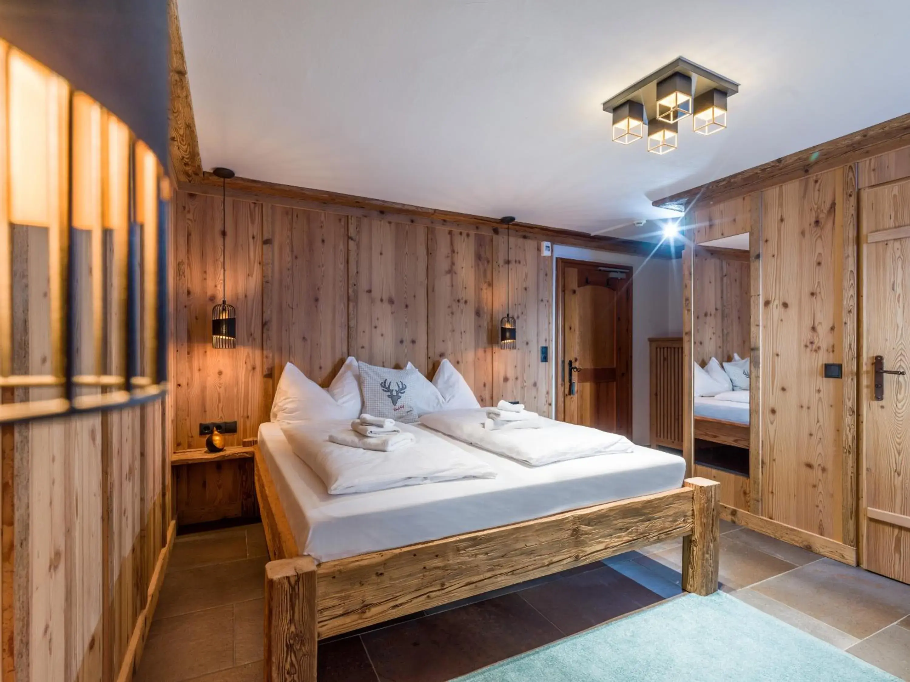 Bed in Berg'k'hof Kaisertal - Alpine Hideaway Bed in Berg'k'hof Kaisertal - Alpine Hideaway