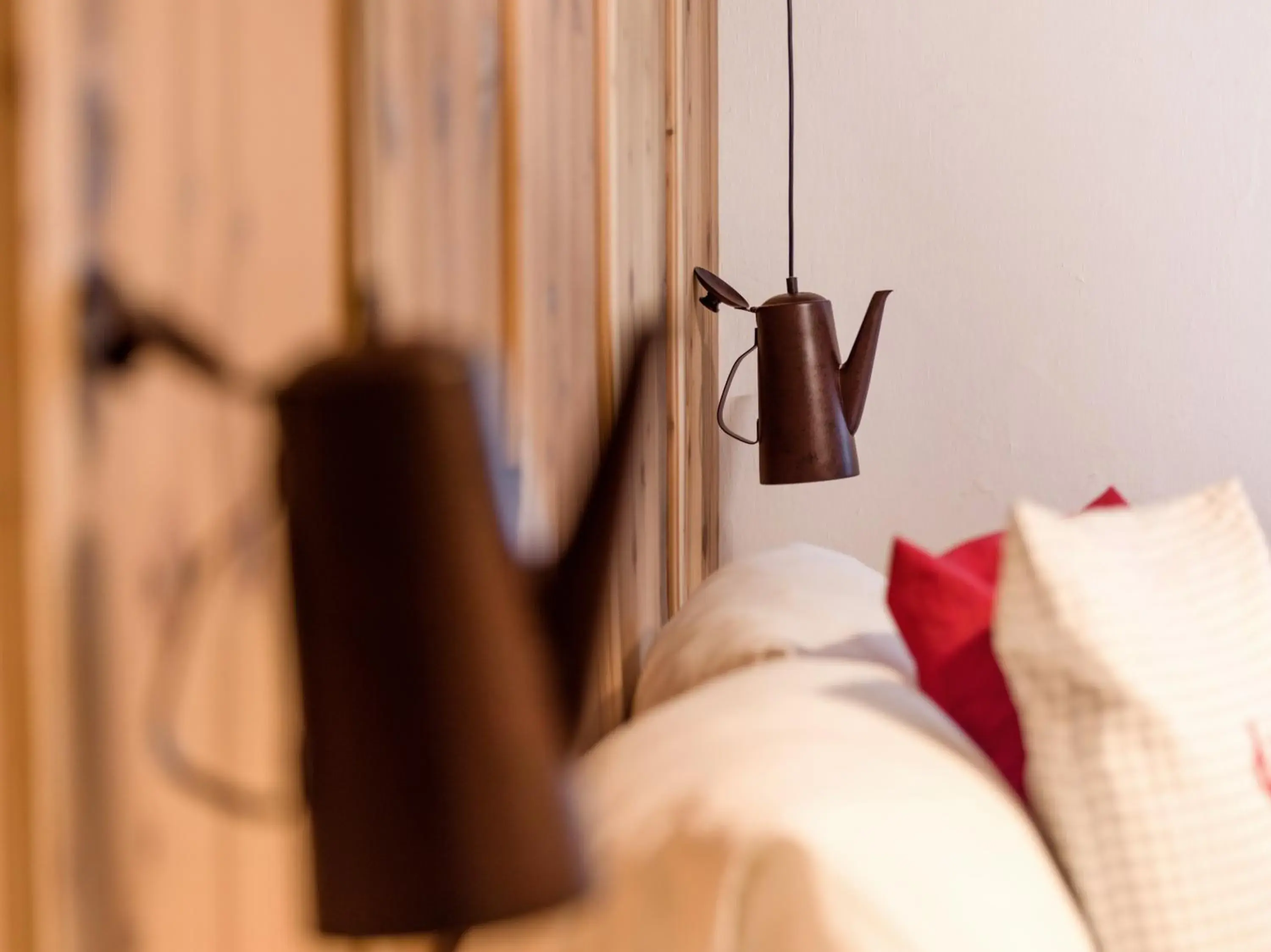 Decorative detail, Bed in Berg'k'hof Kaisertal - Alpine Hideaway Decorative detail, Bed in Berg'k'hof Kaisertal - Alpine Hideaway