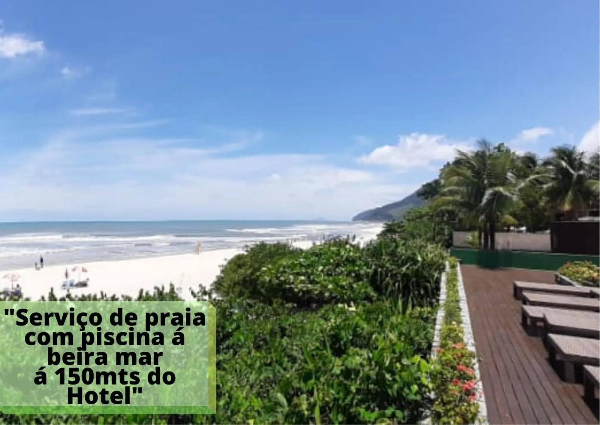 Beach in Amoreiras Hotel Pousada