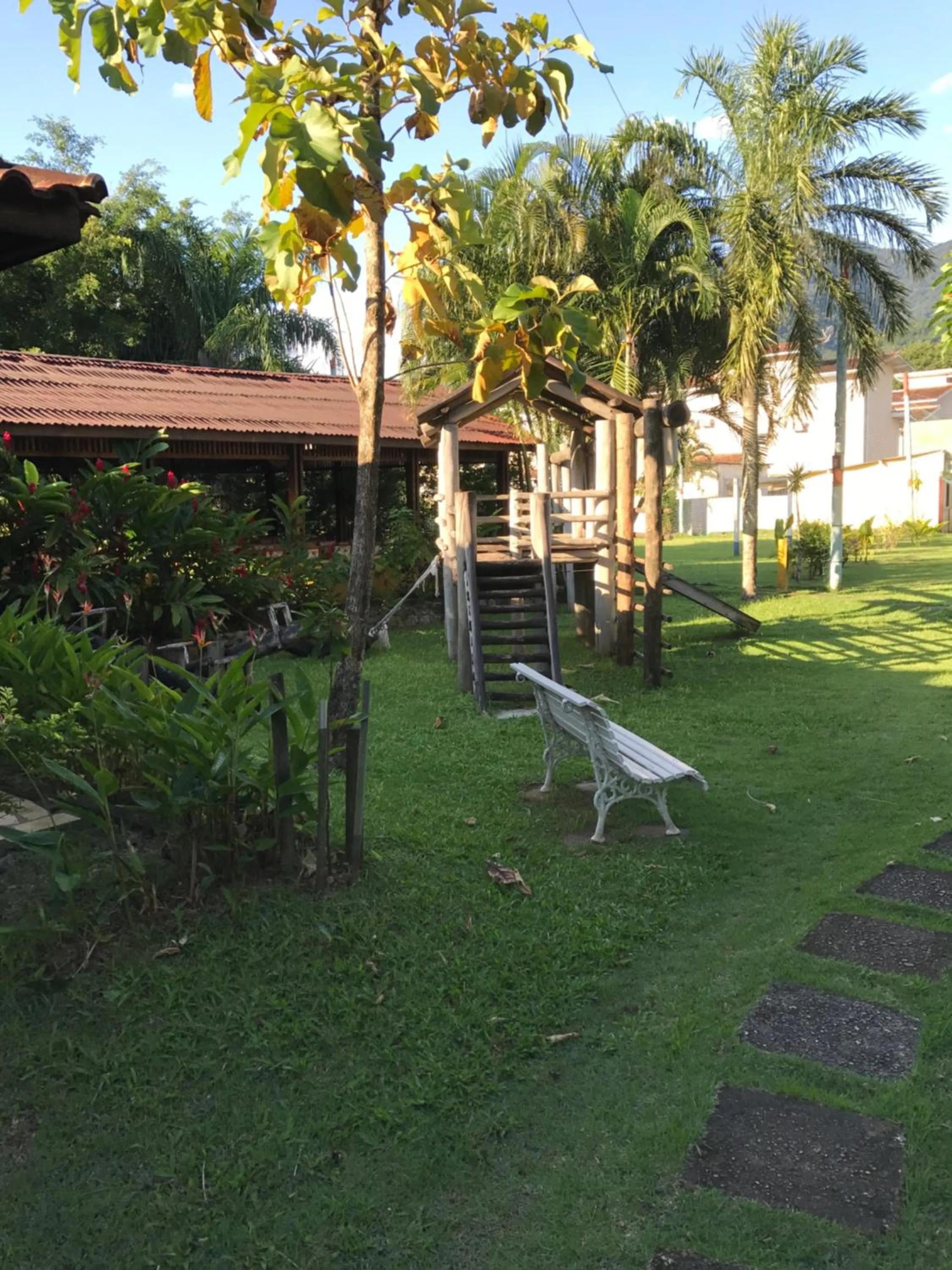 Children play ground in Amoreiras Hotel Pousada
