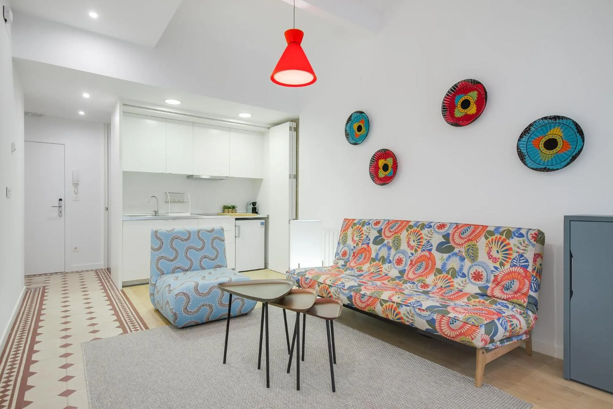 Kitchen or kitchenette, Seating Area in El Faro de Pepa by Como en Casa