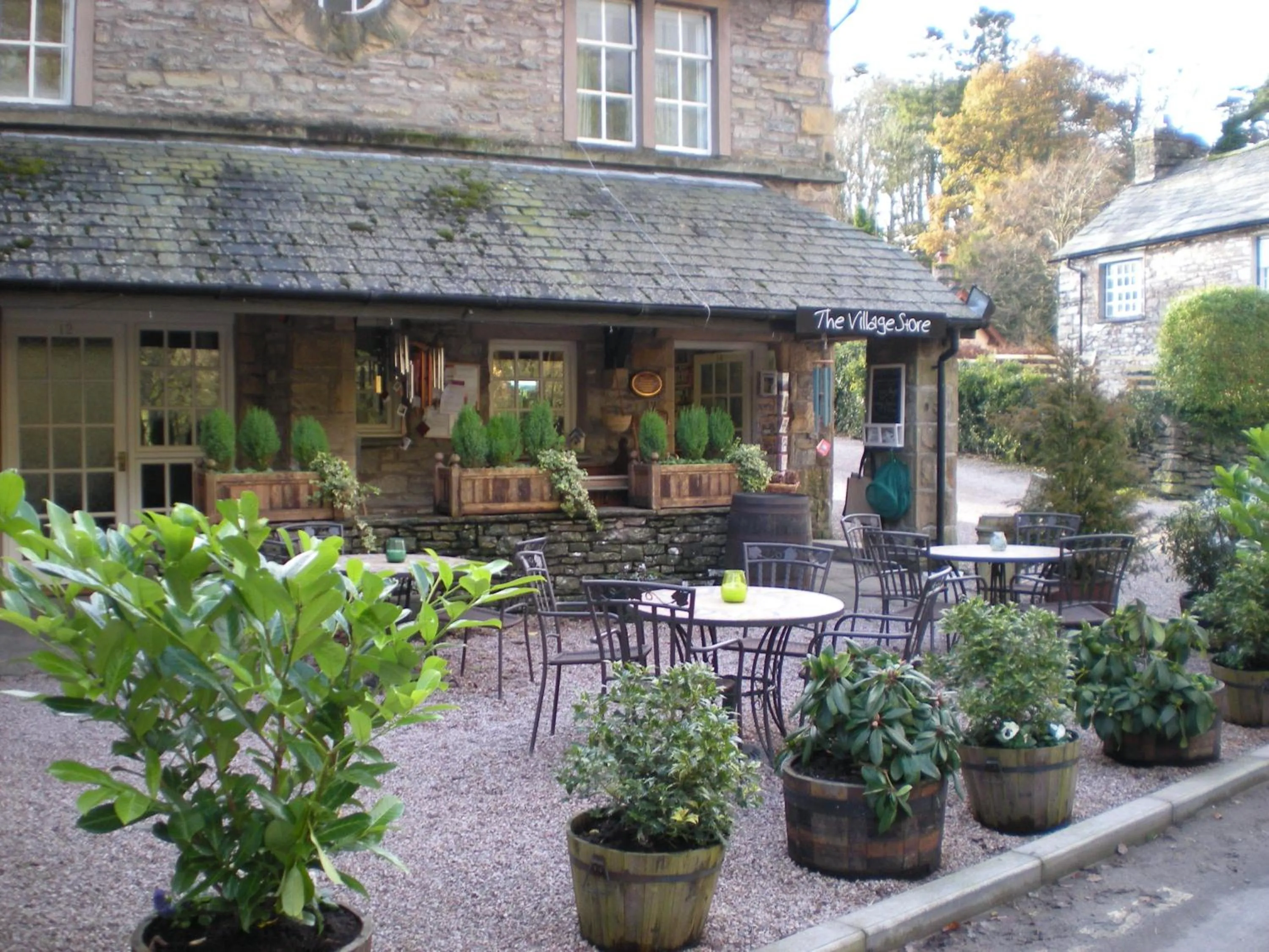 Patio in The Black Swan