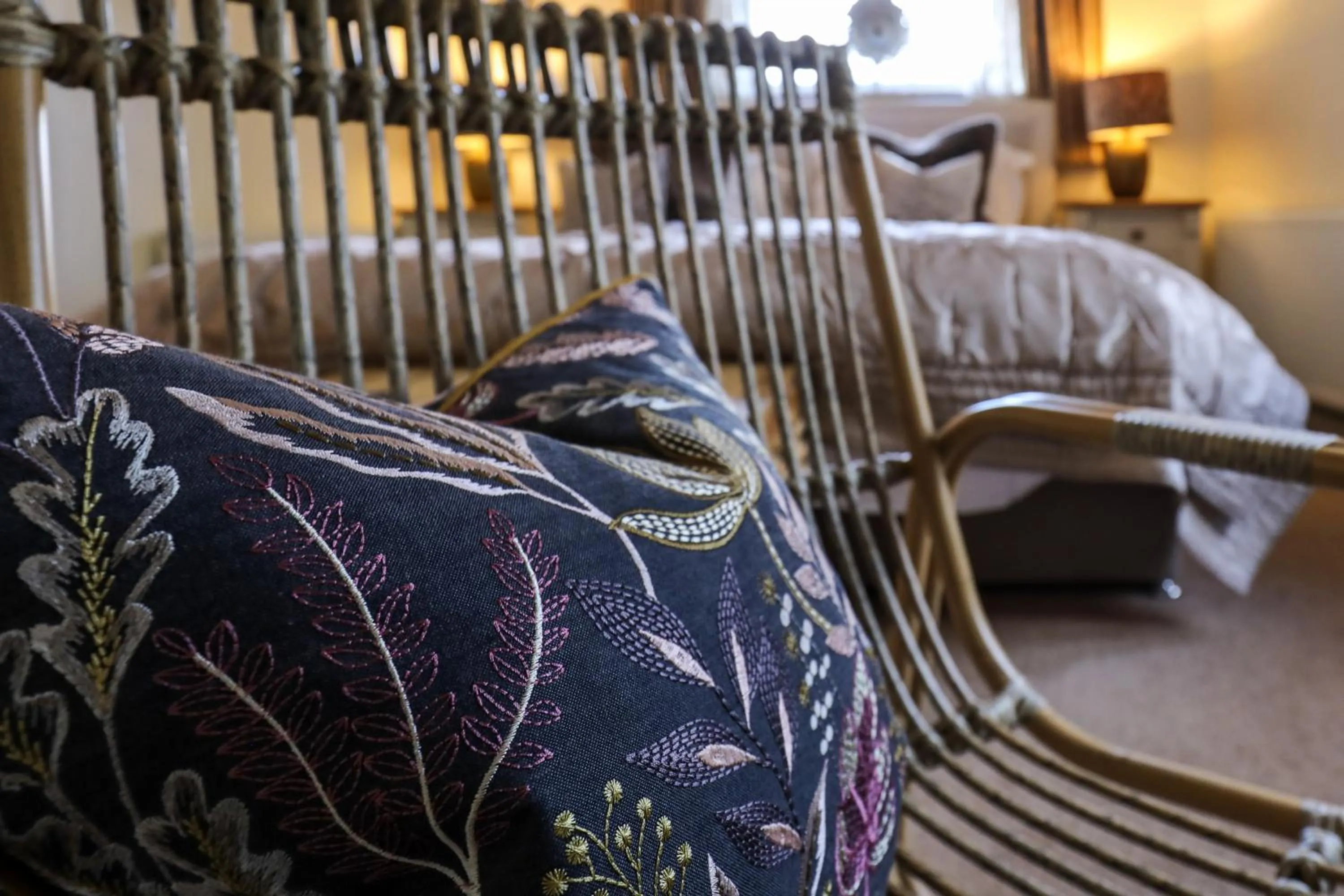 Bed in The Black Swan