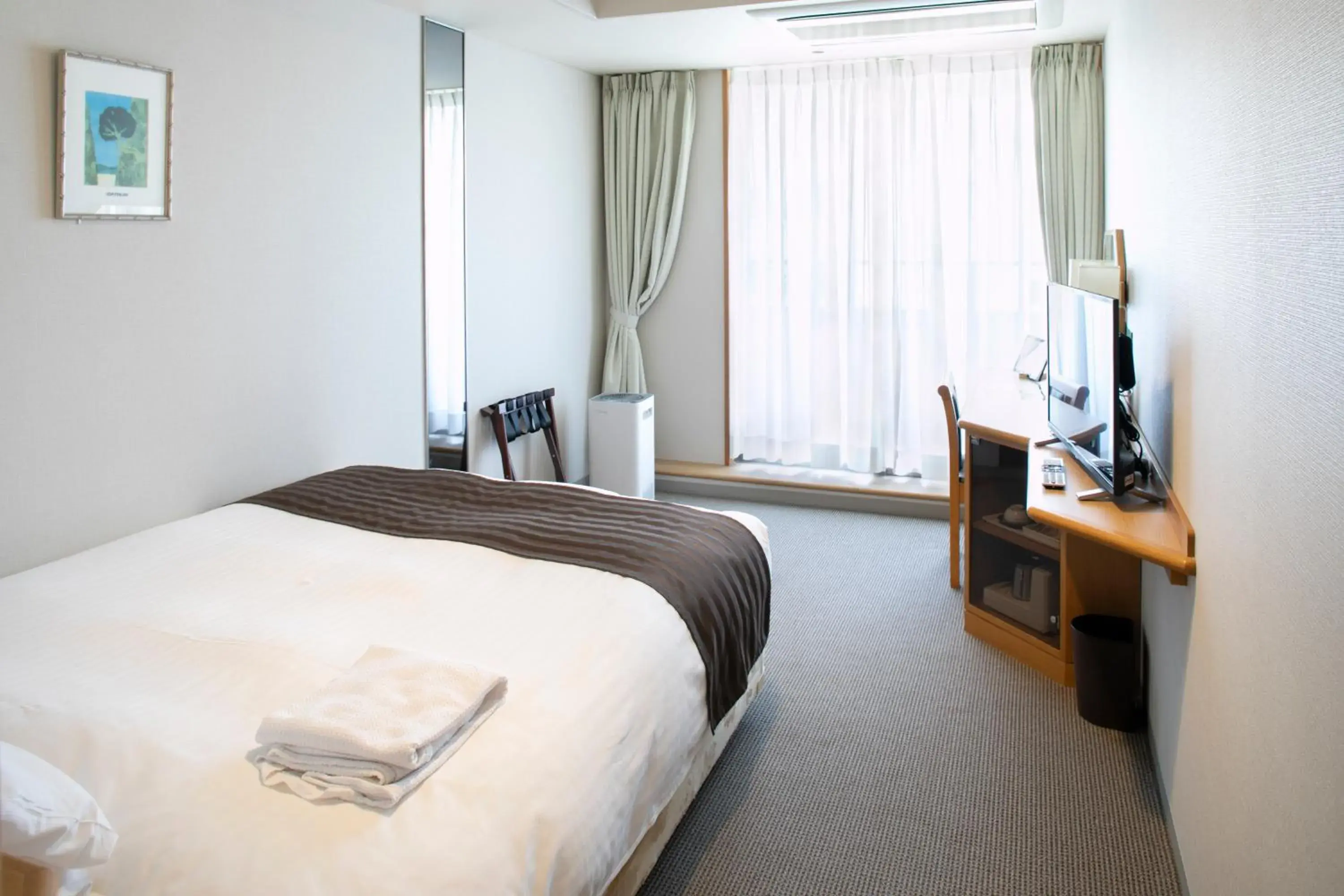 Single Room with Terrace - Non-Smoking in Hotel Plaza Annex Yokote Single Room with Terrace - Non-Smoking in Hotel Plaza Annex Yokote