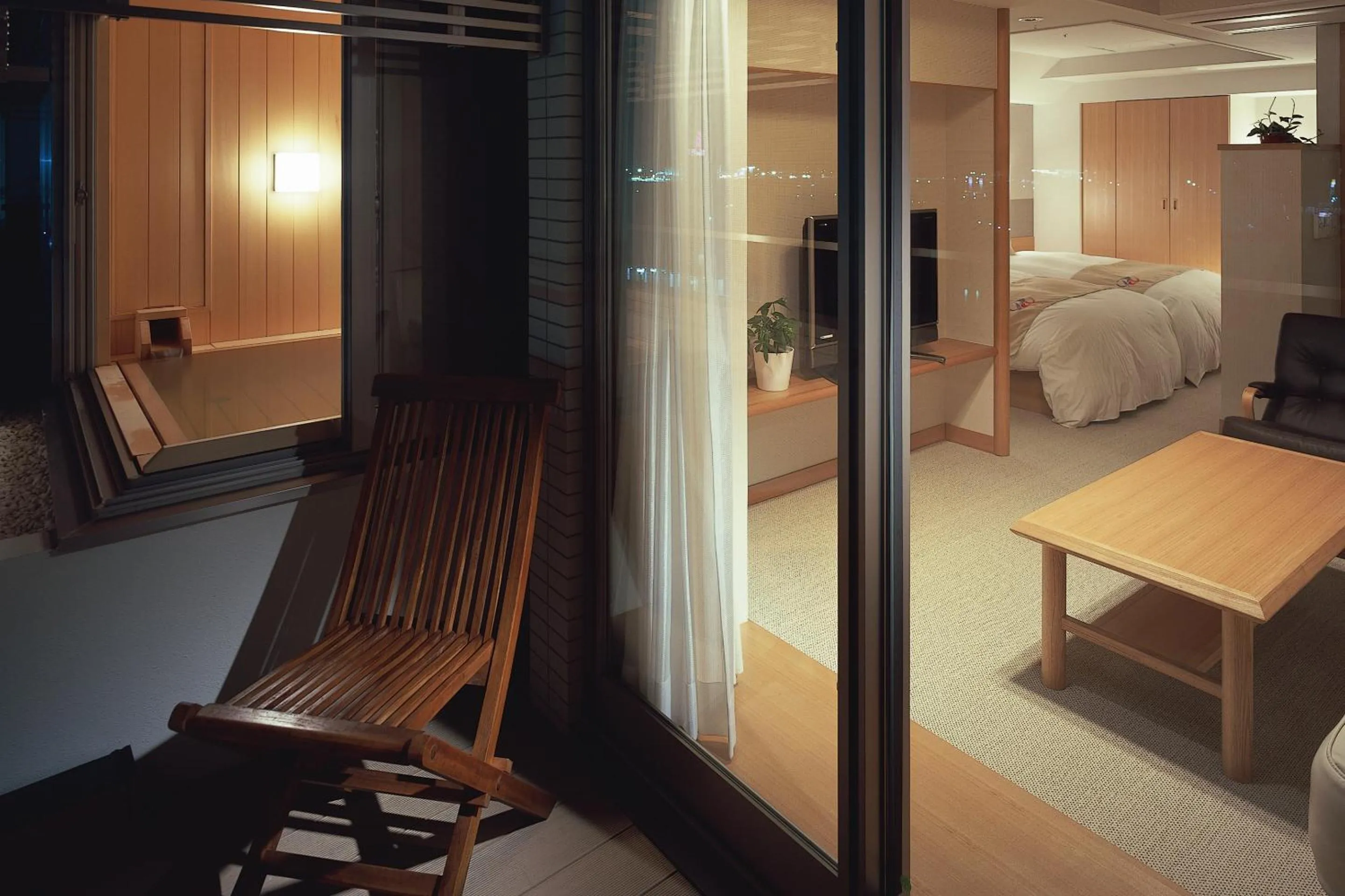 Bed in Hotel Plaza Annex Yokote