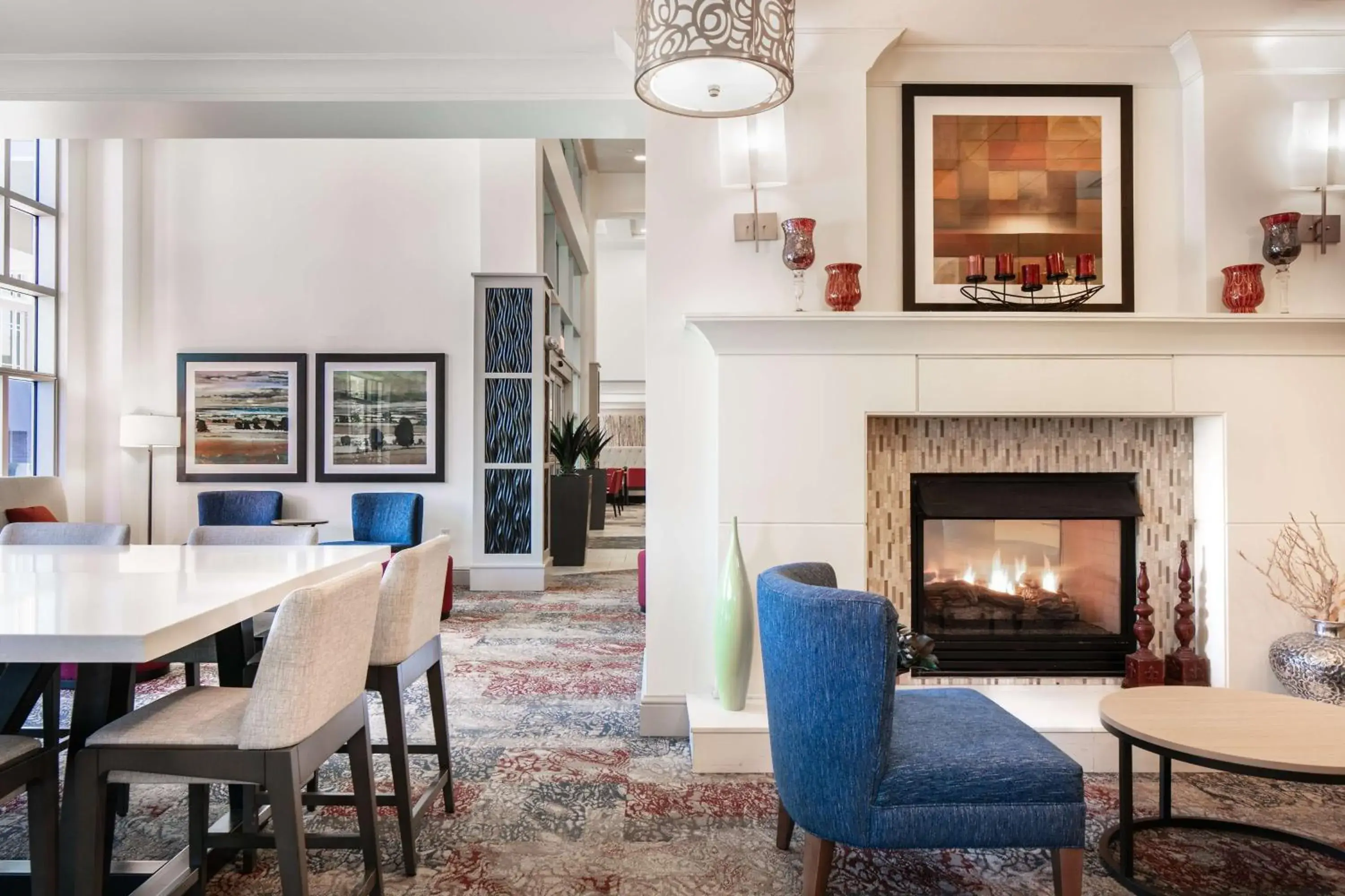 Lobby or reception in Hilton Garden Inn Manhattan Kansas Lobby or reception in Hilton Garden Inn Manhattan Kansas