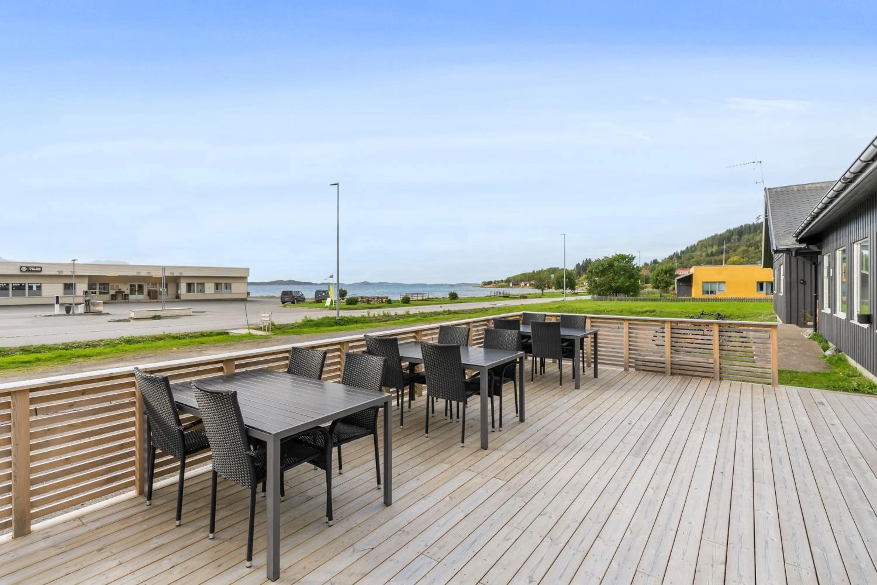 Patio in Skagi Bed & Lodge