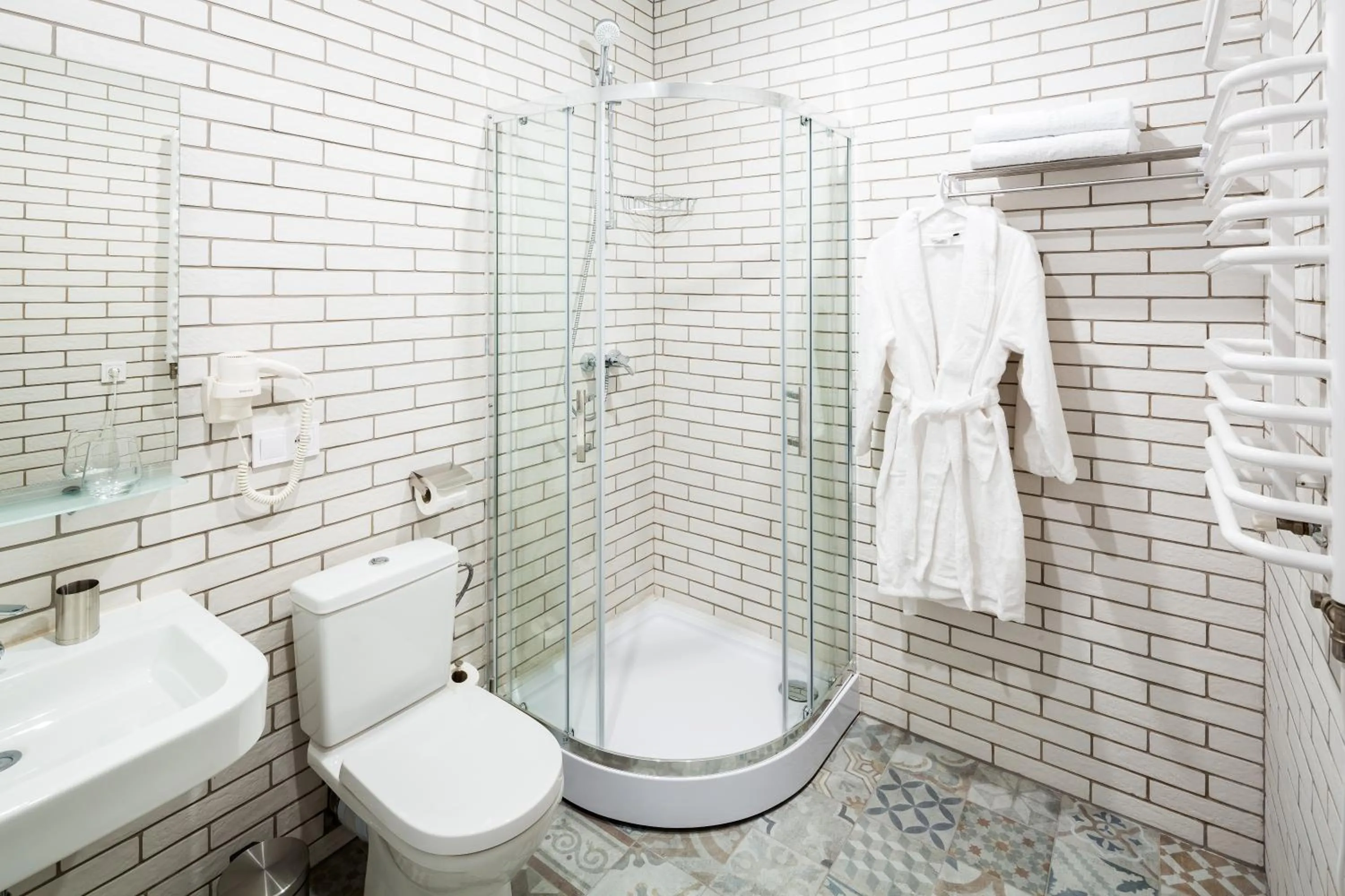 Bathroom in Apart Hotel Code 10