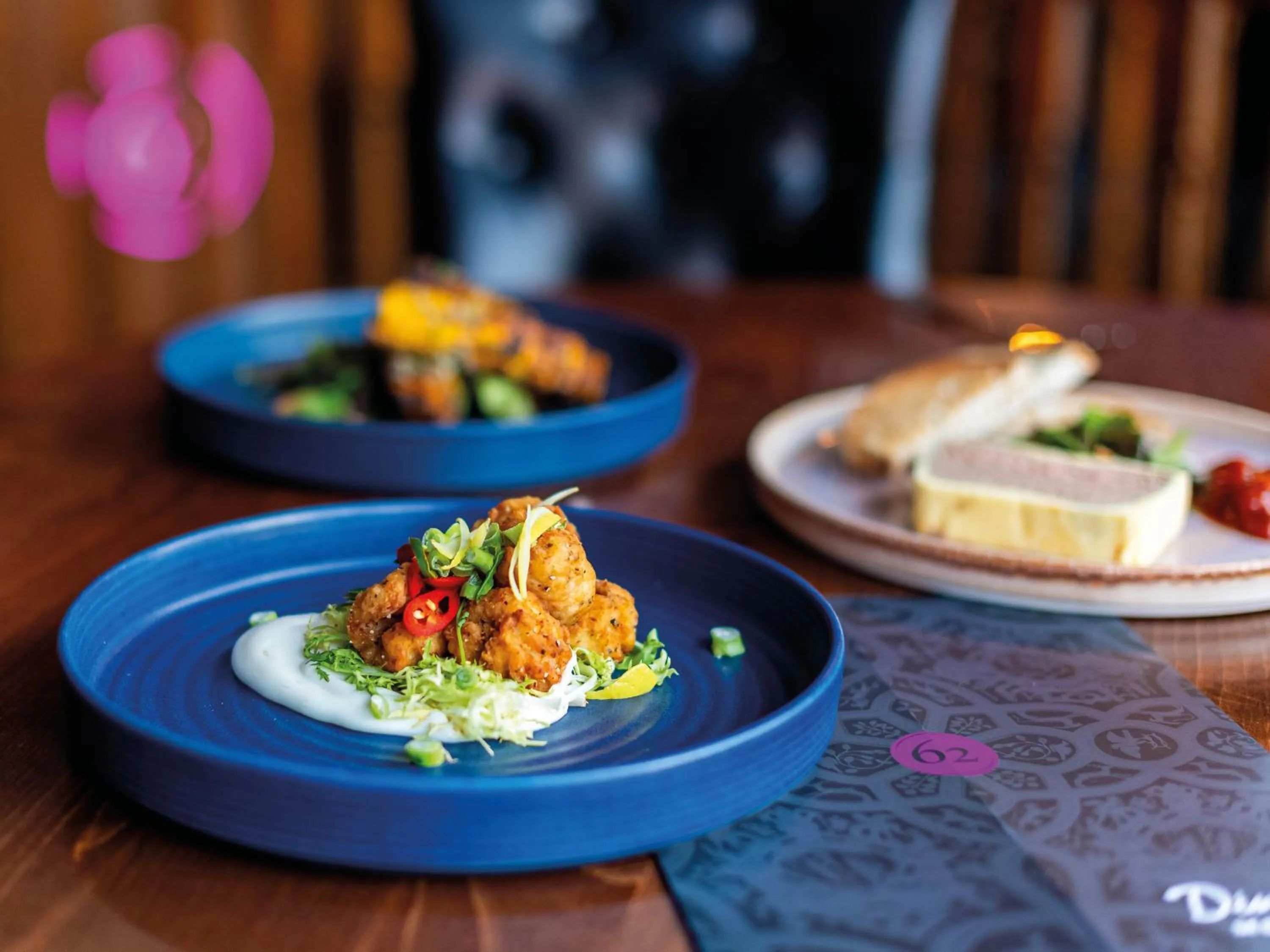 Food and drinks in The Royal & Fortescue Hotel