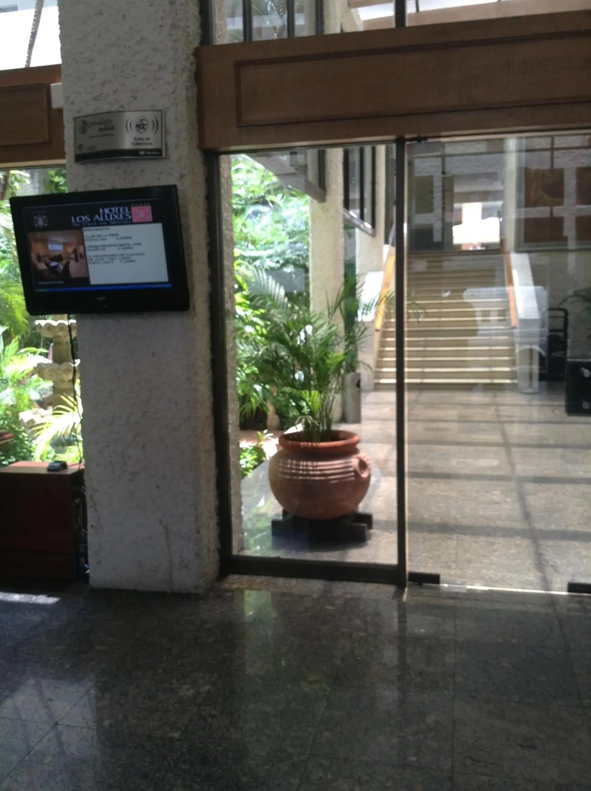 Property building in Hotel Los Aluxes Property building in Hotel Los Aluxes