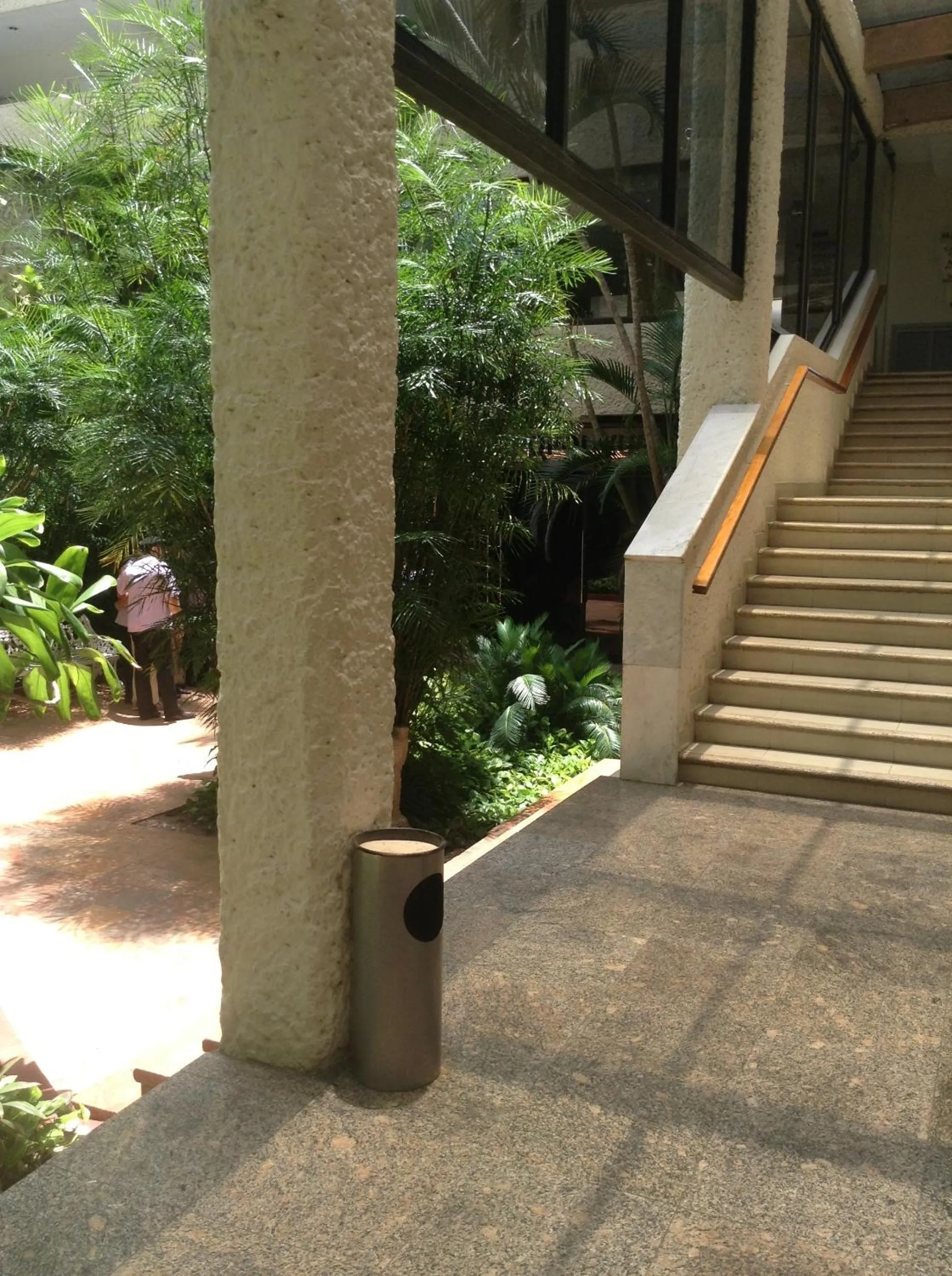 Patio in Hotel Los Aluxes