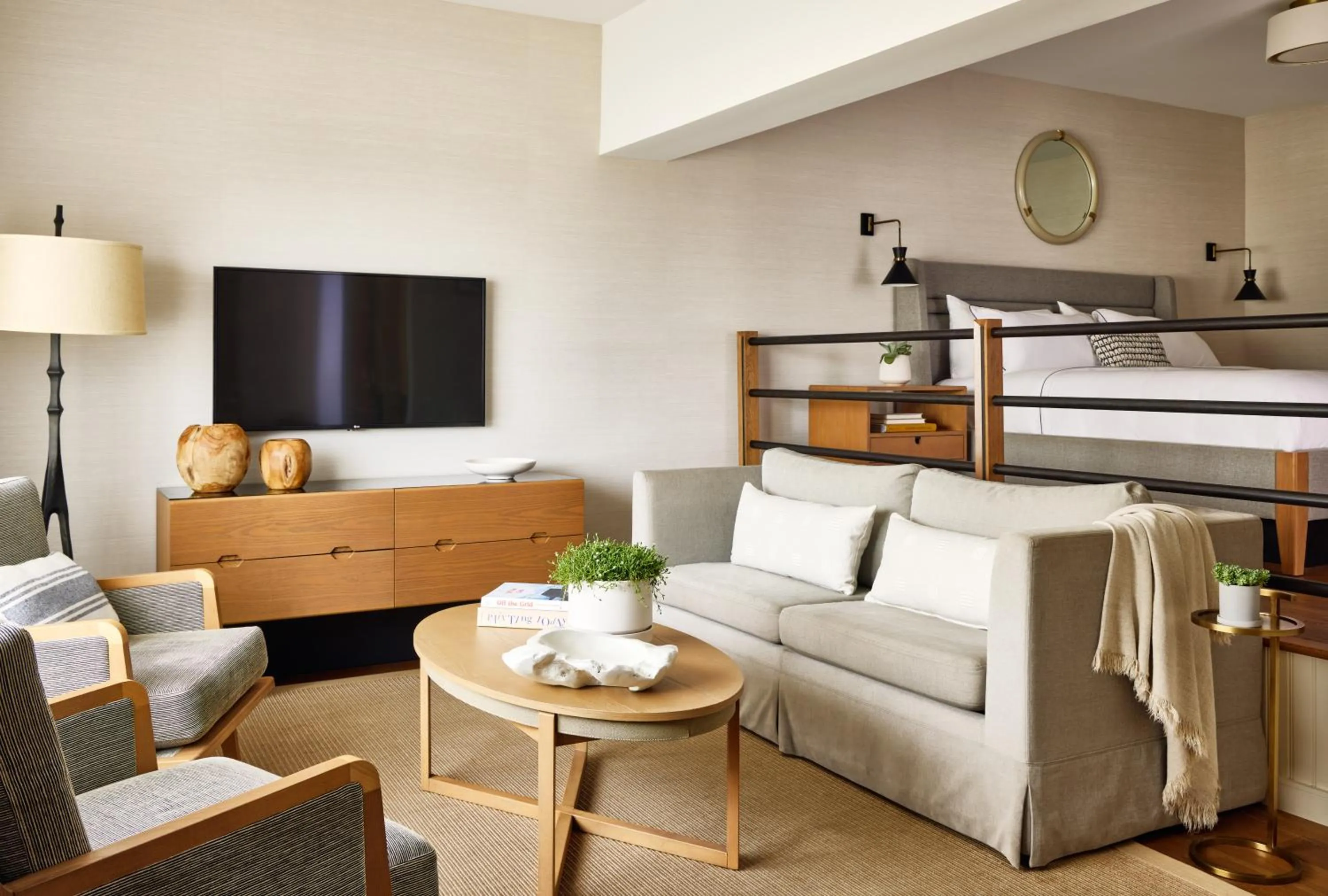 Bed in Gurney's Montauk Resort & Seawater Spa