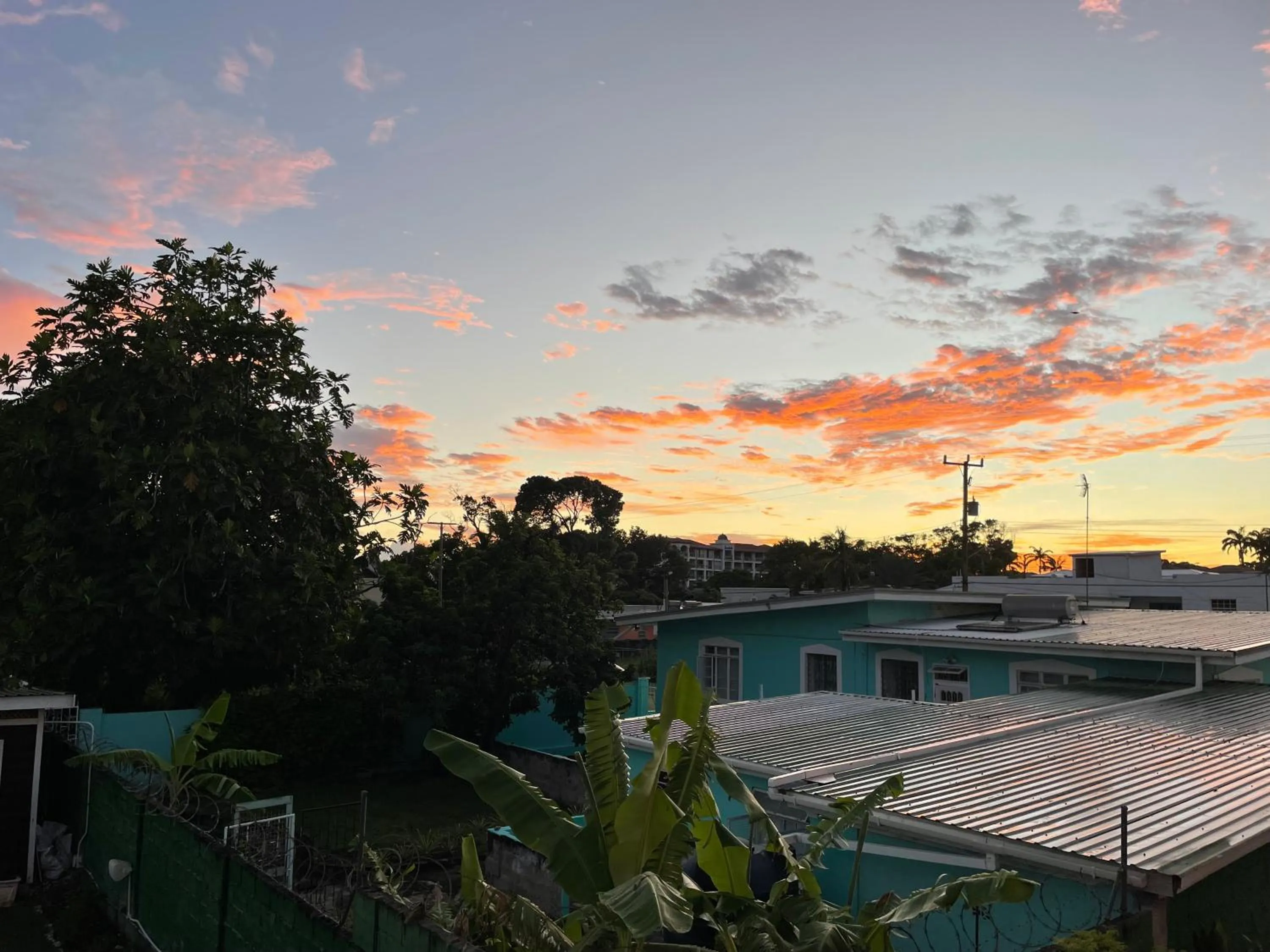 Sunrise in The Monteray Hotel
