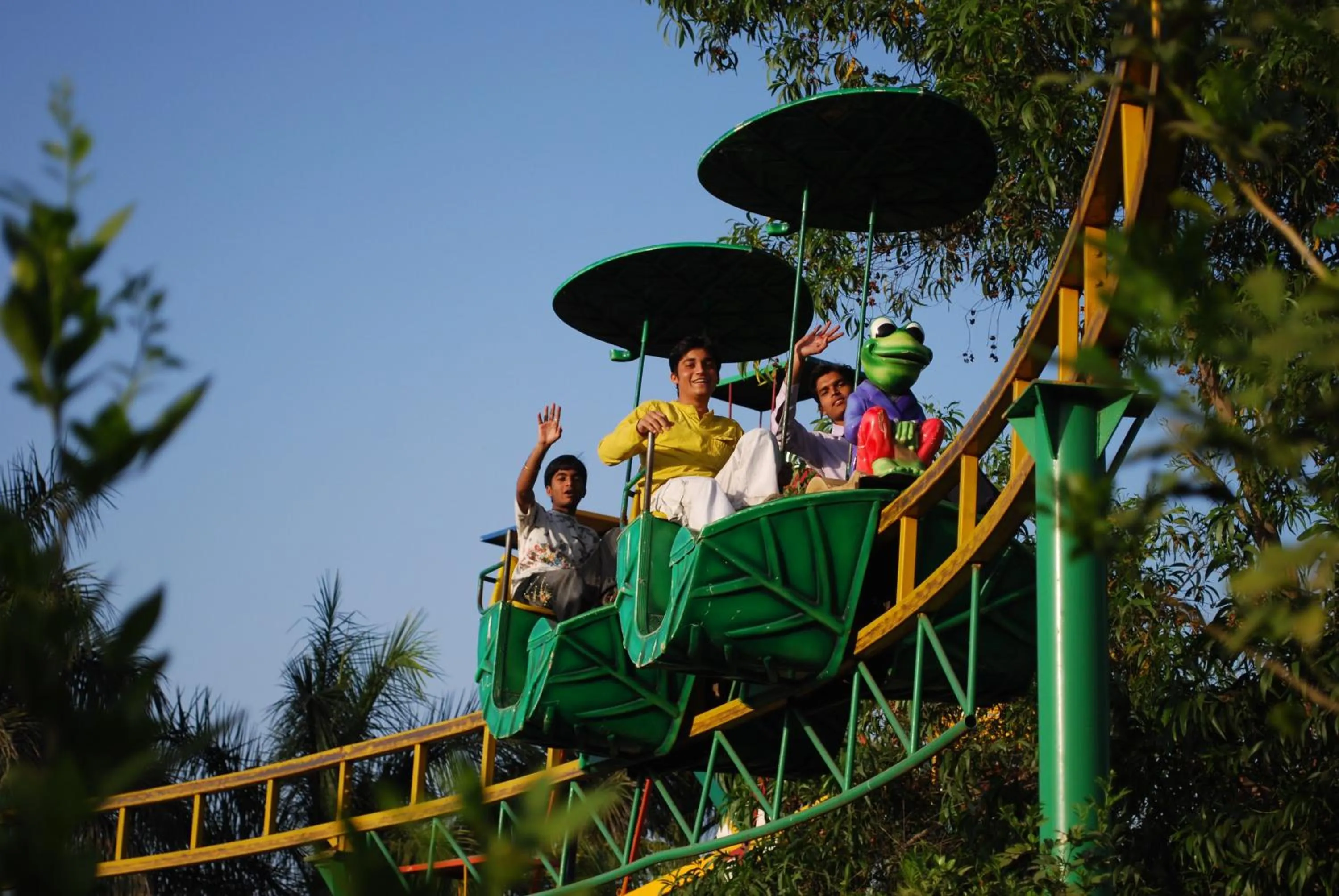 Aqua park in Hotel Kanha’s Palm Springs