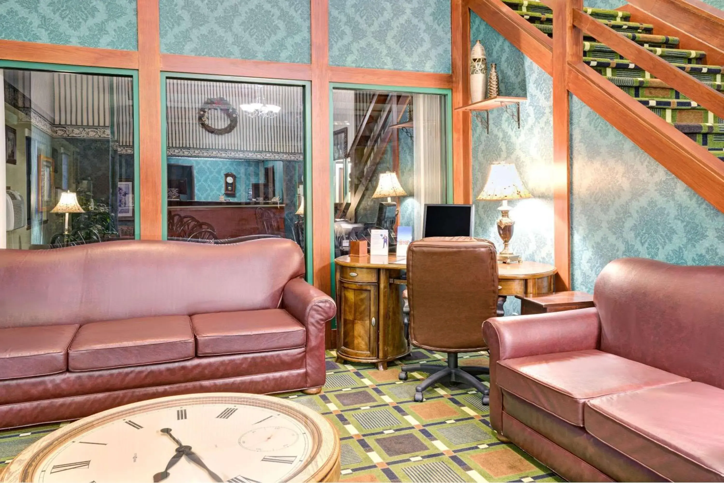 Lobby or reception in Super 8 by Wyndham Hudson Lobby or reception in Super 8 by Wyndham Hudson