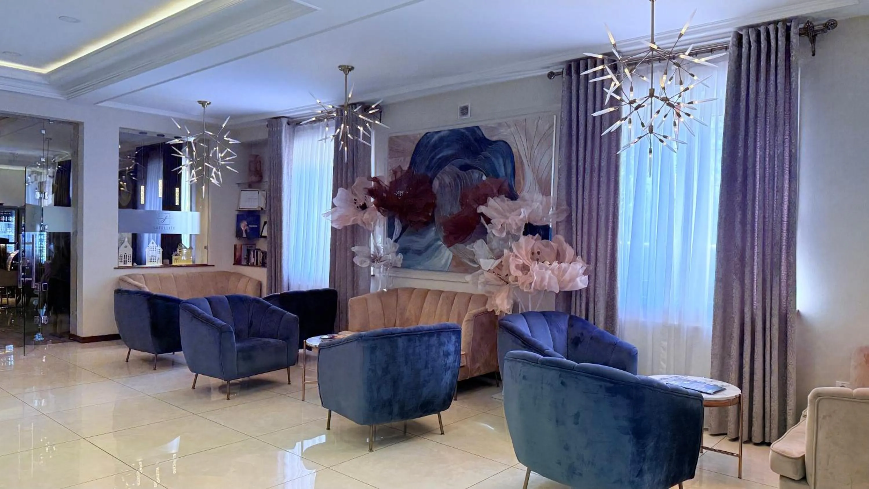 Lobby or reception in Navruz Hotel Tashkent