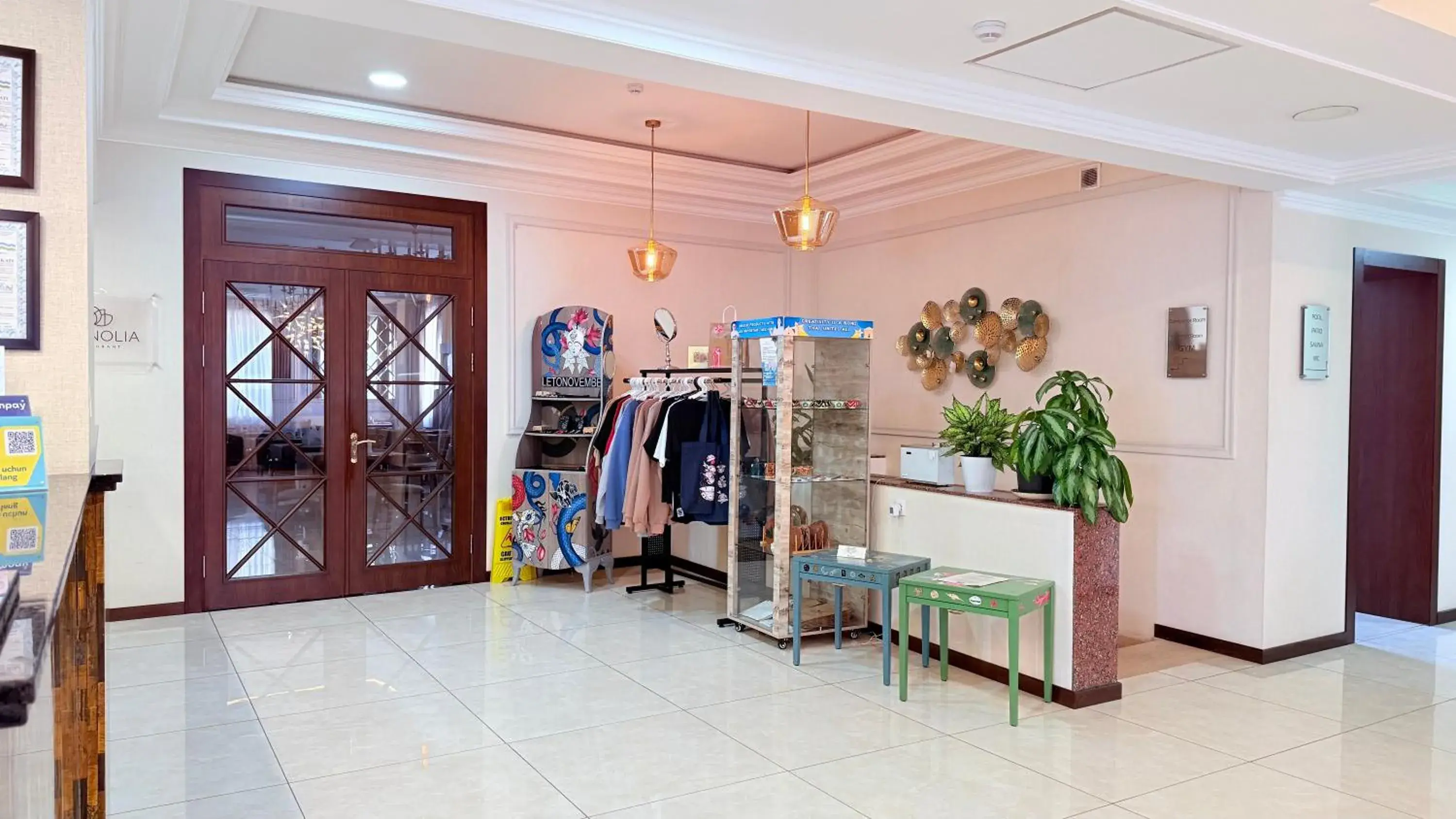 Lobby or reception in Navruz Hotel Tashkent Lobby or reception in Navruz Hotel Tashkent