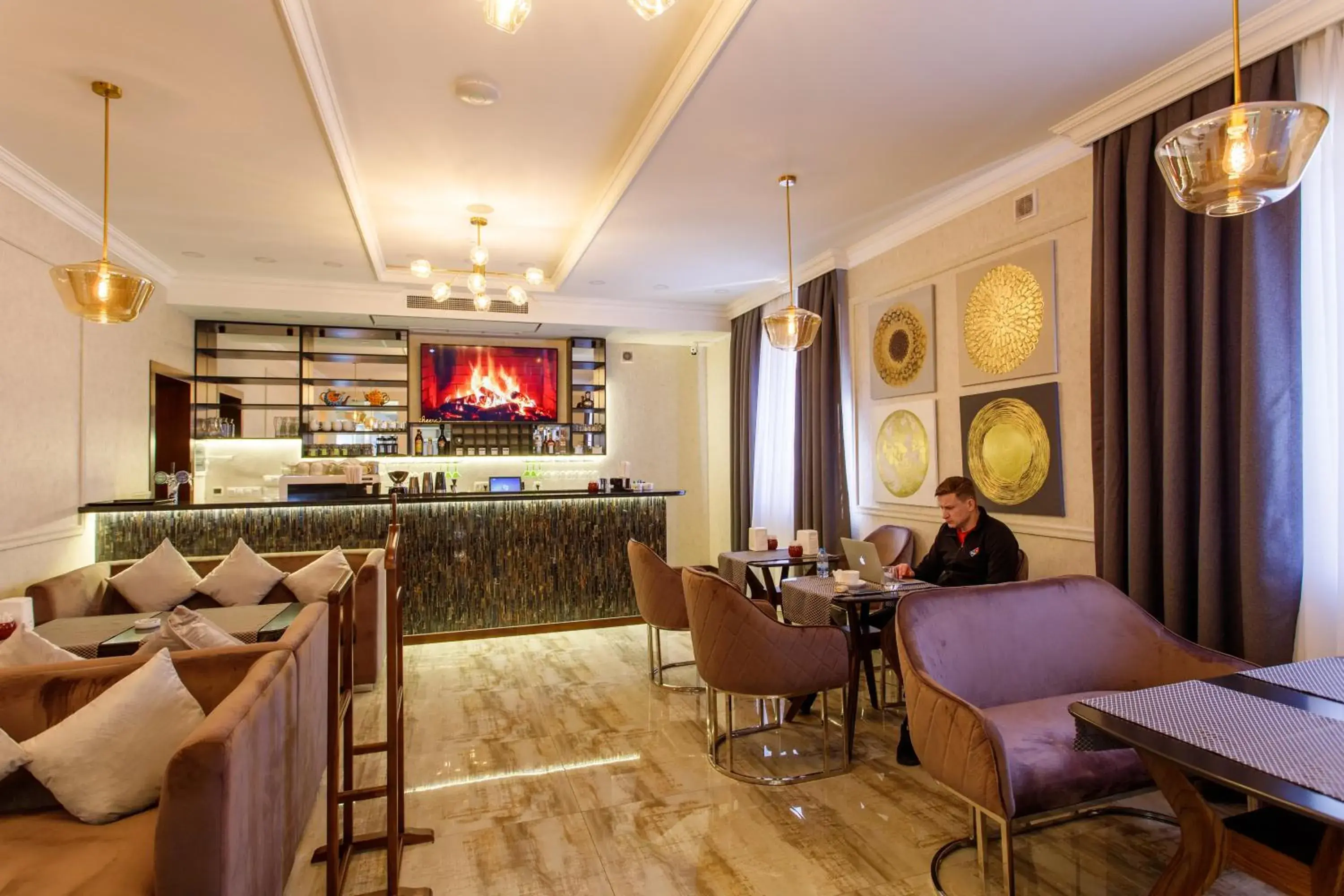 Lounge or bar in Navruz Hotel Tashkent Lounge or bar in Navruz Hotel Tashkent