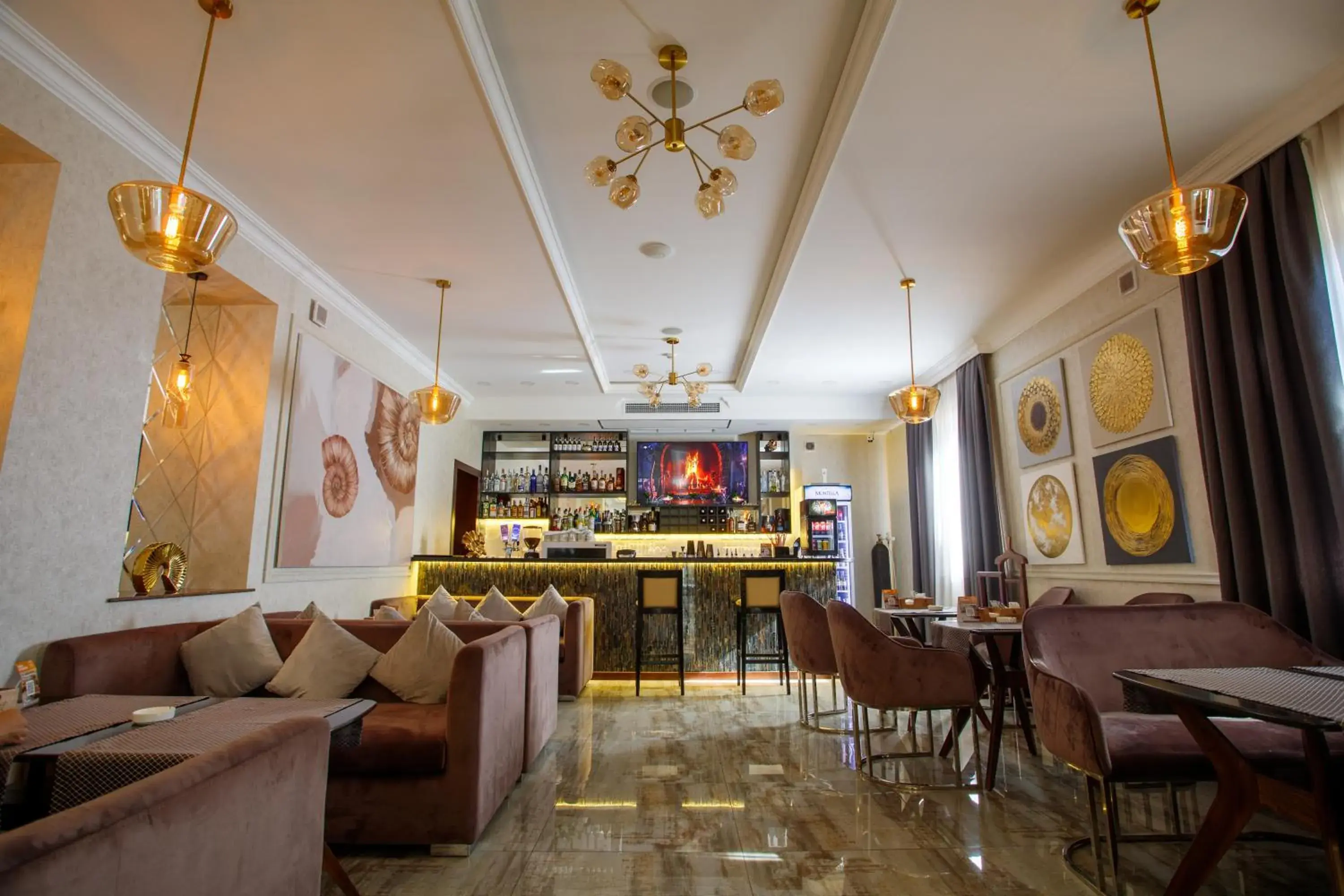 Lounge or bar in Navruz Hotel Tashkent Lounge or bar in Navruz Hotel Tashkent