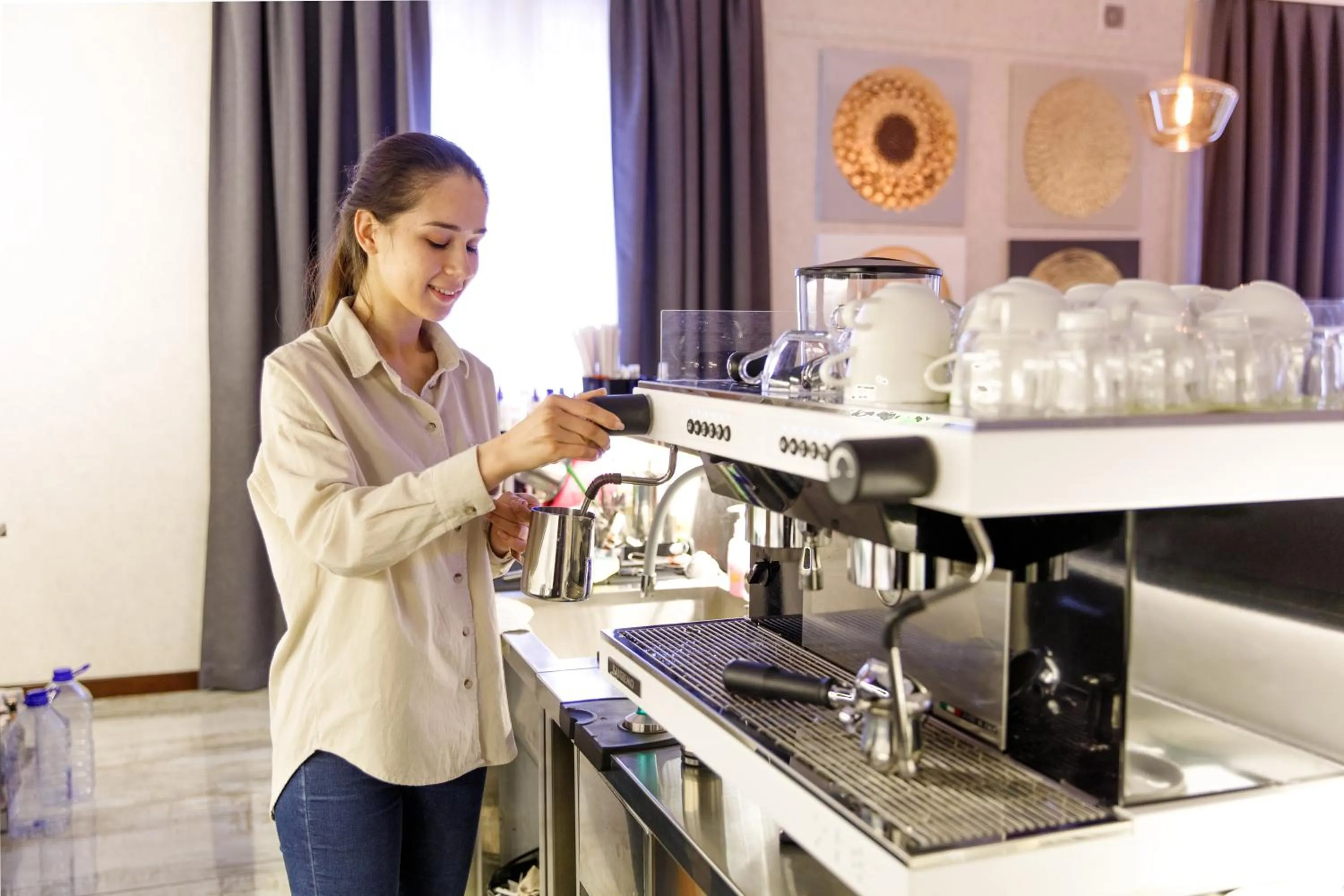 Lounge or bar in Navruz Hotel Tashkent