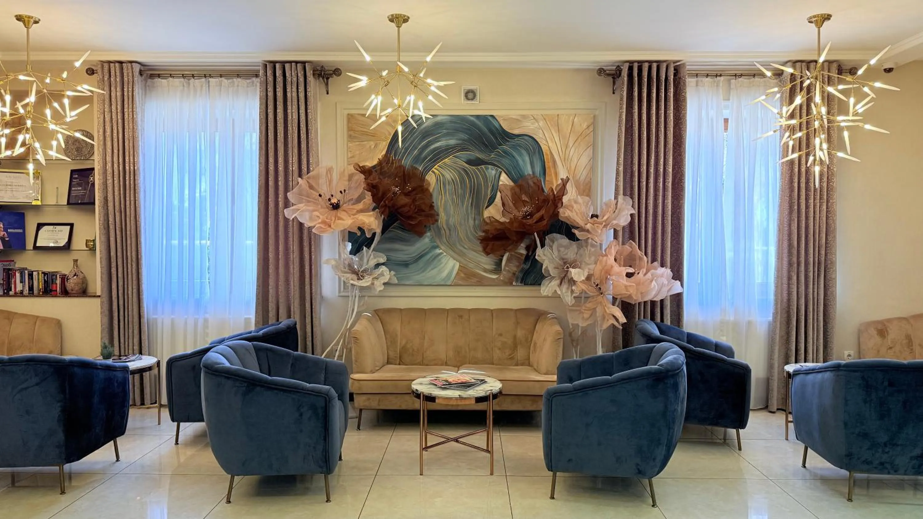 Lobby or reception in Navruz Hotel Tashkent