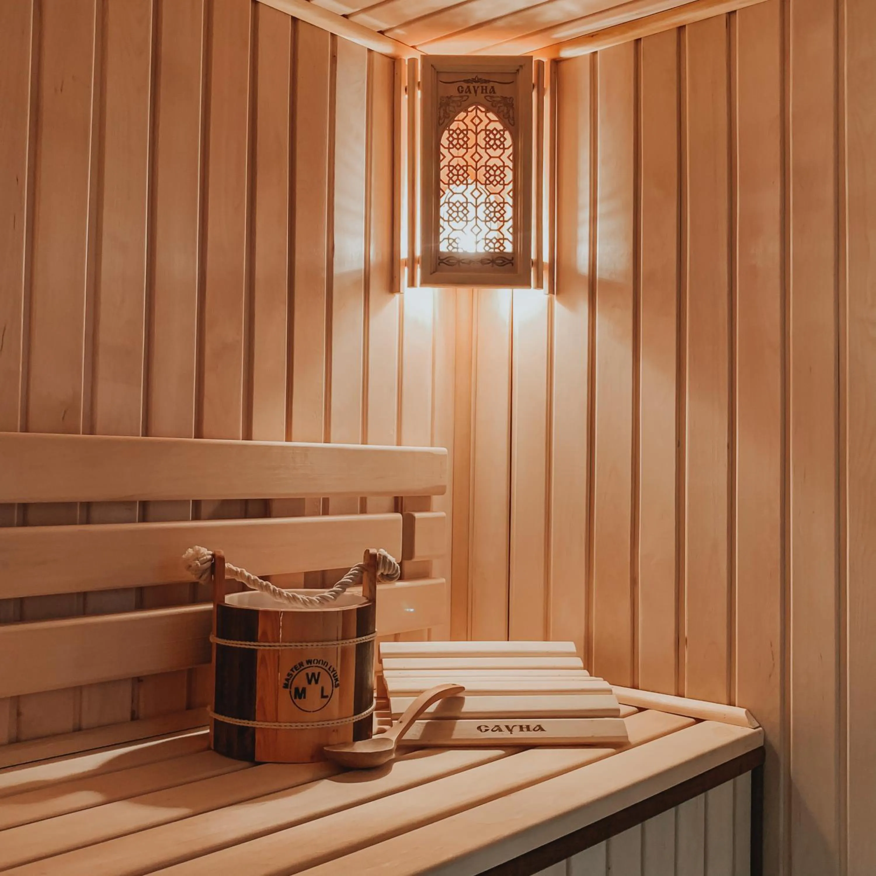 Sauna in Navruz Hotel Tashkent