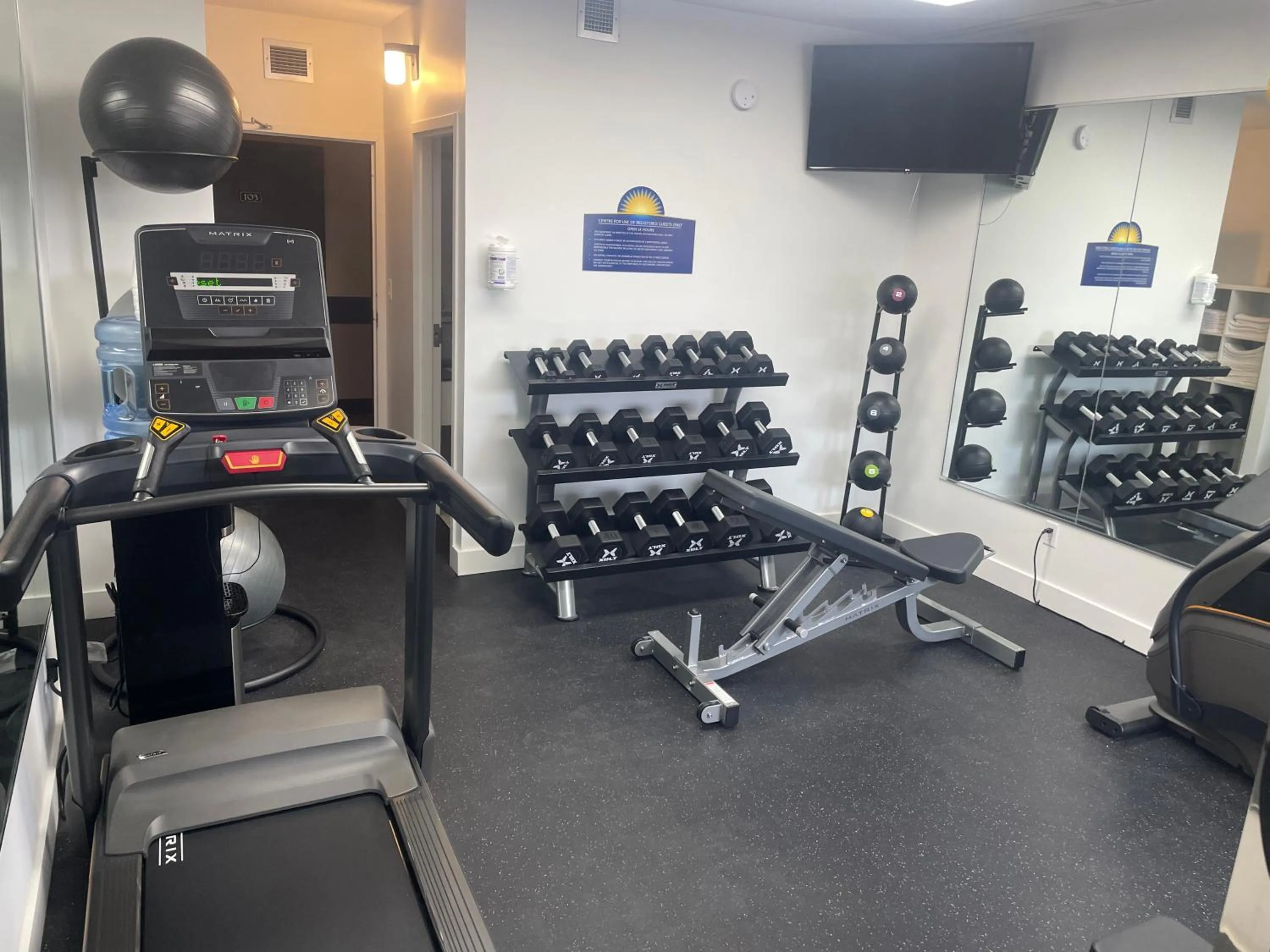 Fitness centre/facilities in Days Inn & Conference Centre by Wyndham Camrose Norsemen