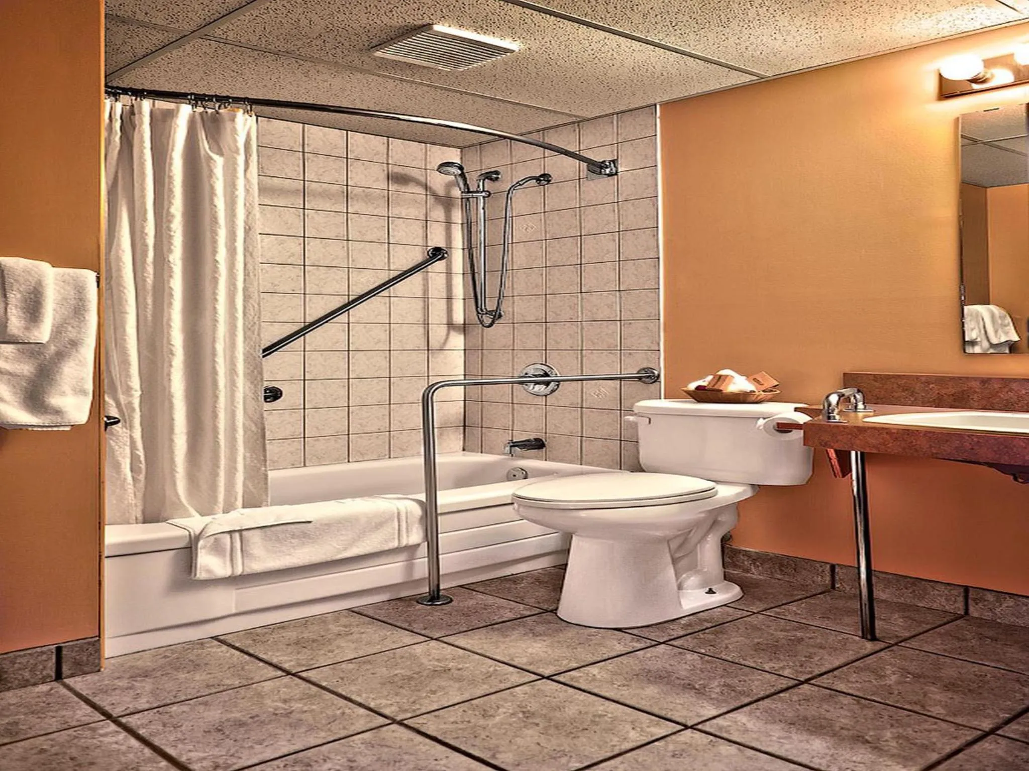 Bathroom in Days Inn & Conference Centre by Wyndham Camrose Norsemen