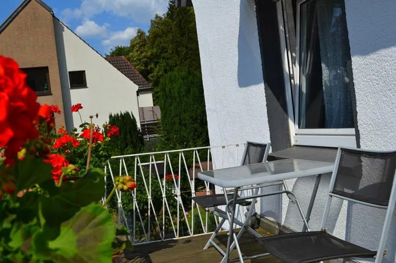 Balcony/Terrace in Hotel Hohenstein -Radweg-Messe-Baldeneysee