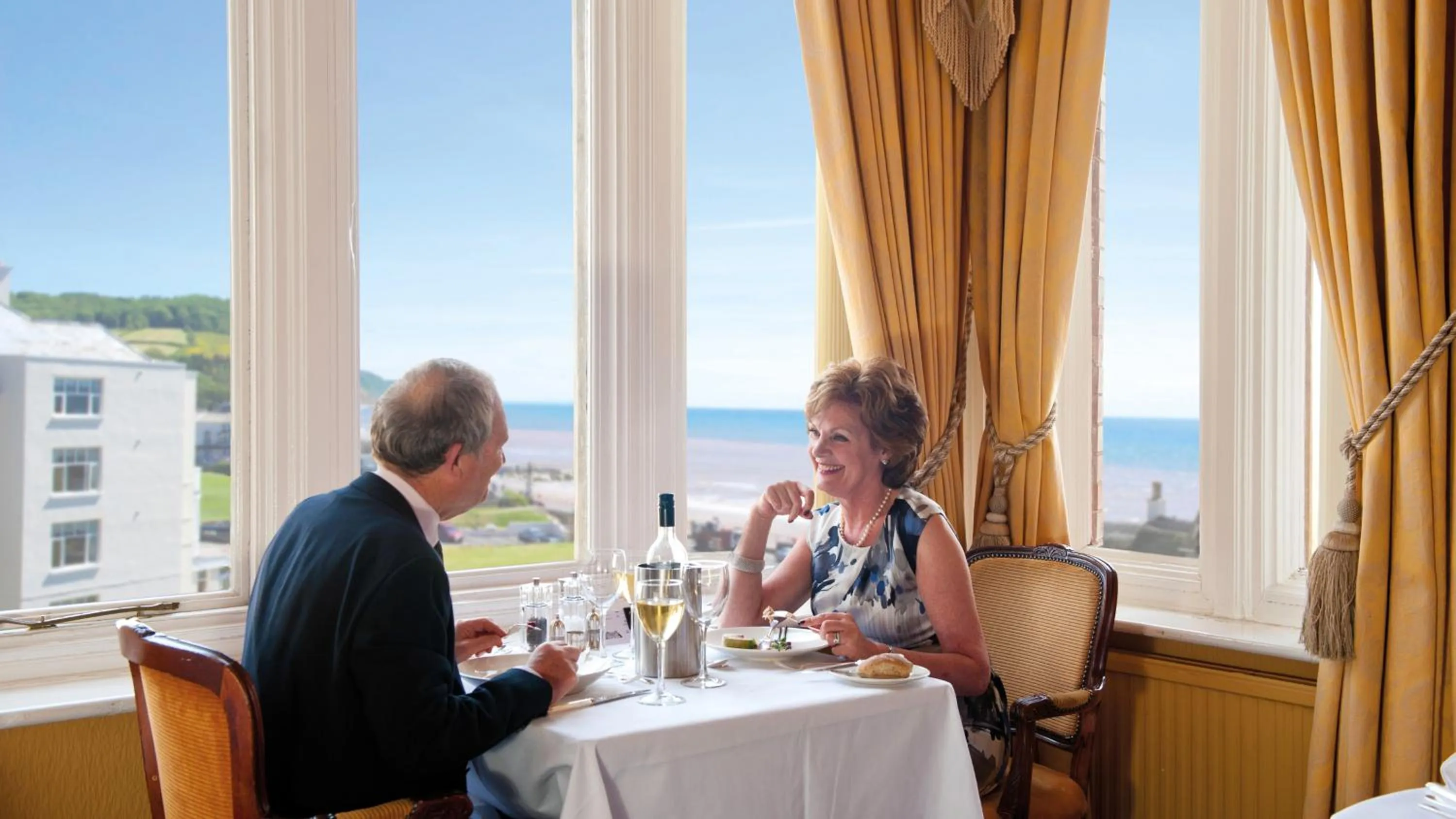 Restaurant/places to eat in The Victoria Hotel & Source Spa