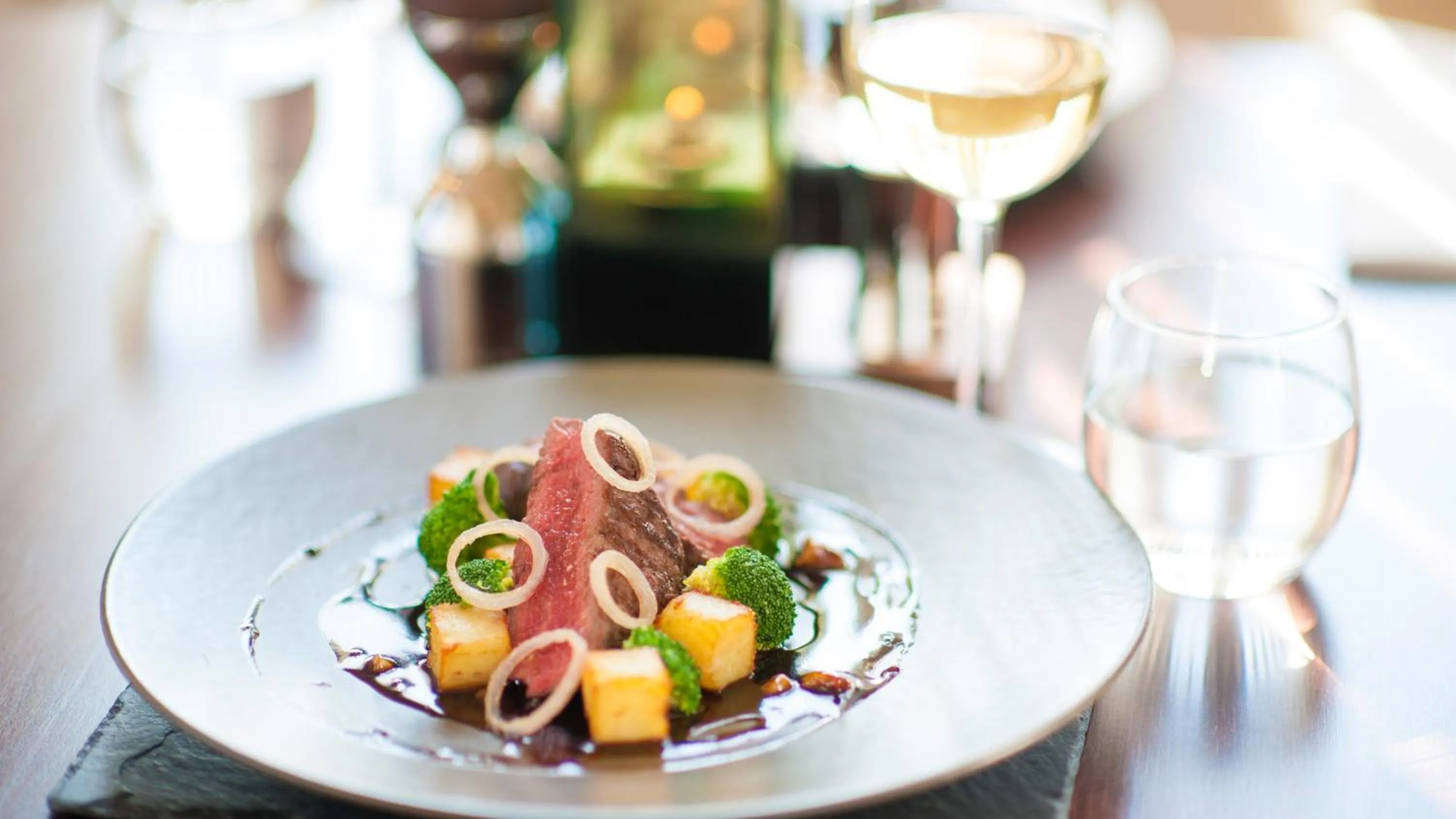 Food close-up in The Victoria Hotel & Source Spa