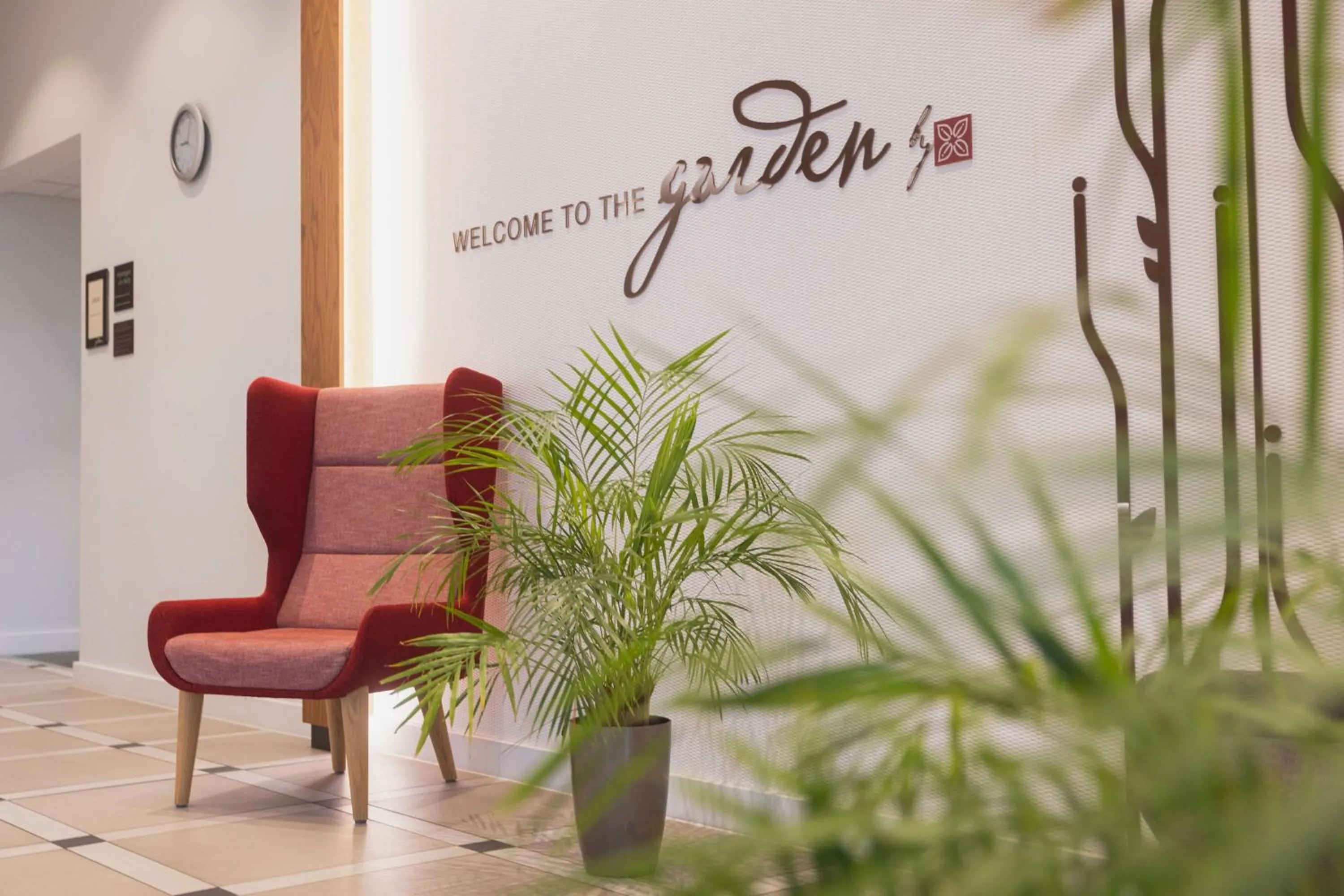 Lobby or reception in Hilton Garden Inn Birmingham Airport Uk