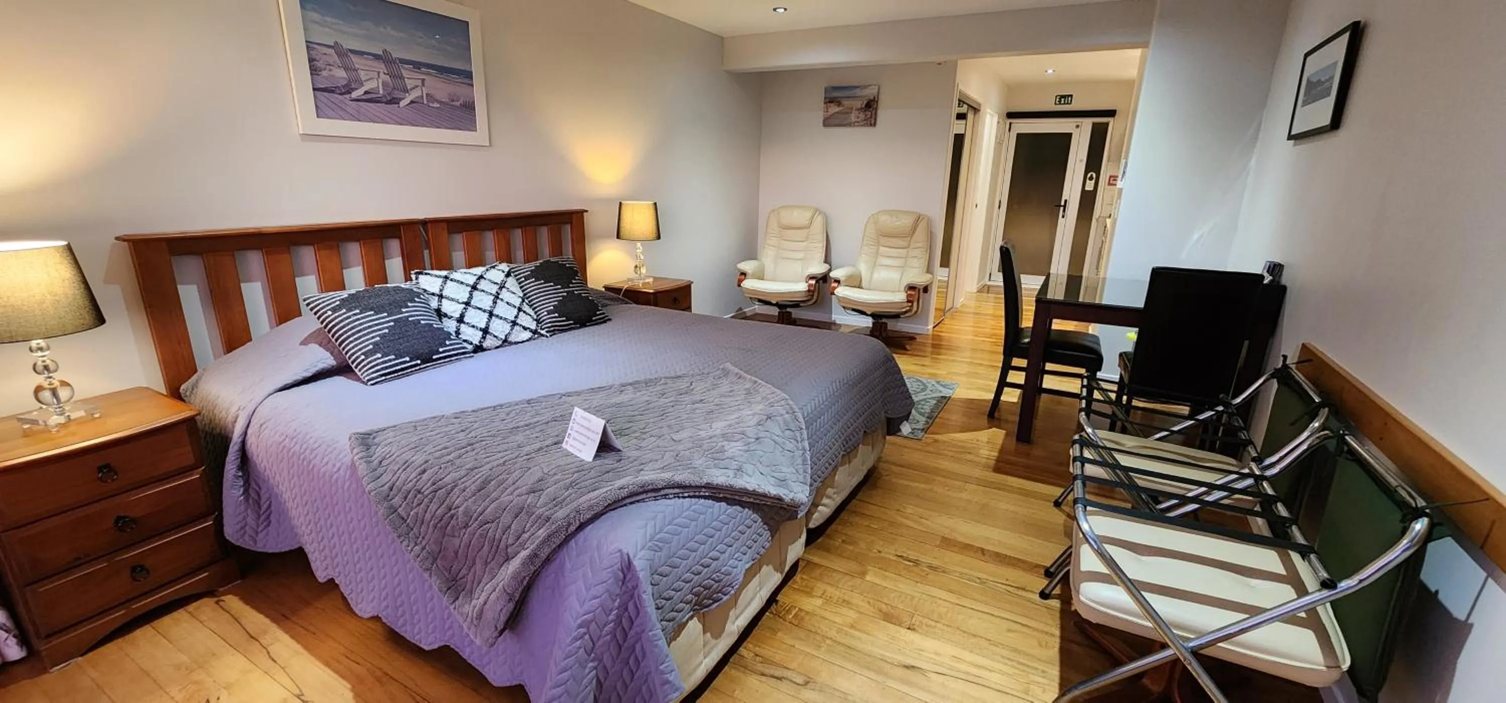 Bed in Bellrock Lodge