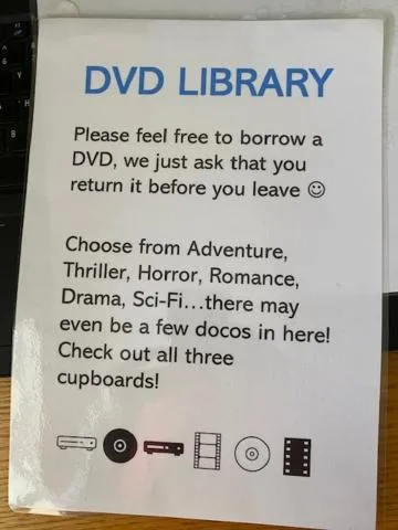 Library in Bellrock Lodge