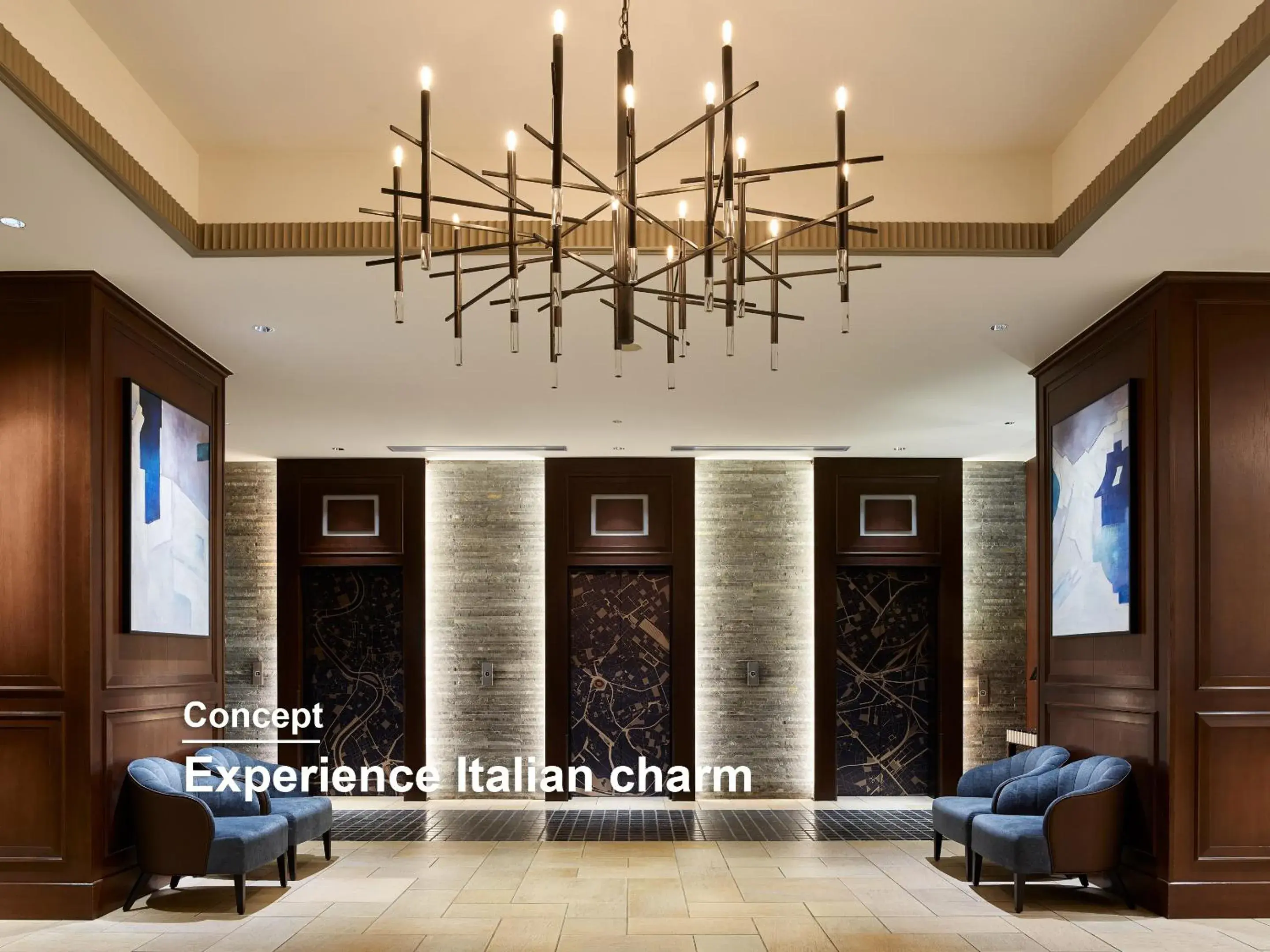 Lobby or reception in Mitsui Garden Hotel Shiodome Italia-gai - Tokyo Lobby or reception in Mitsui Garden Hotel Shiodome Italia-gai - Tokyo