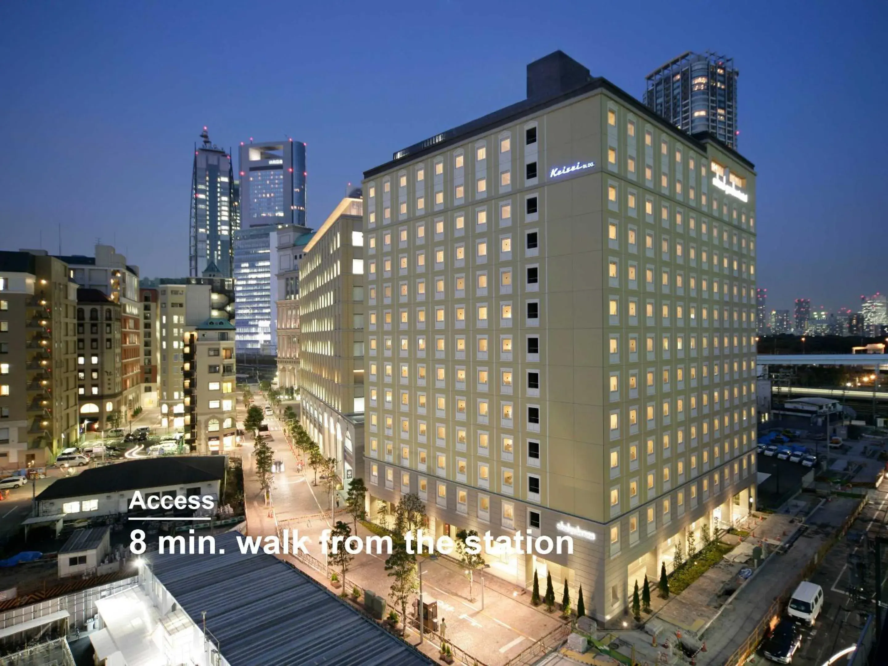 Property building in Mitsui Garden Hotel Shiodome Italia-gai - Tokyo Property building in Mitsui Garden Hotel Shiodome Italia-gai - Tokyo