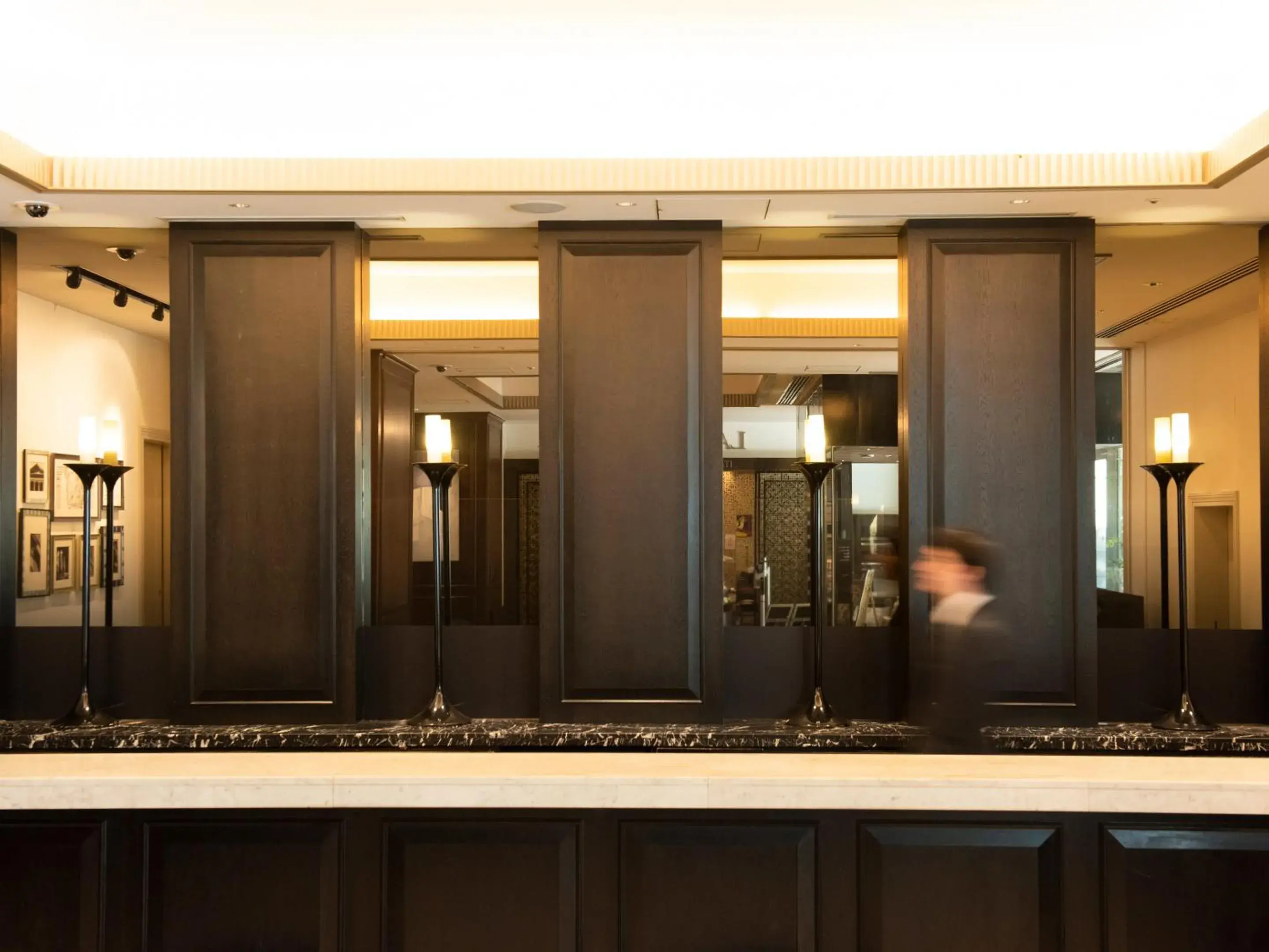 Lobby or reception in Mitsui Garden Hotel Shiodome Italia-gai - Tokyo Lobby or reception in Mitsui Garden Hotel Shiodome Italia-gai - Tokyo